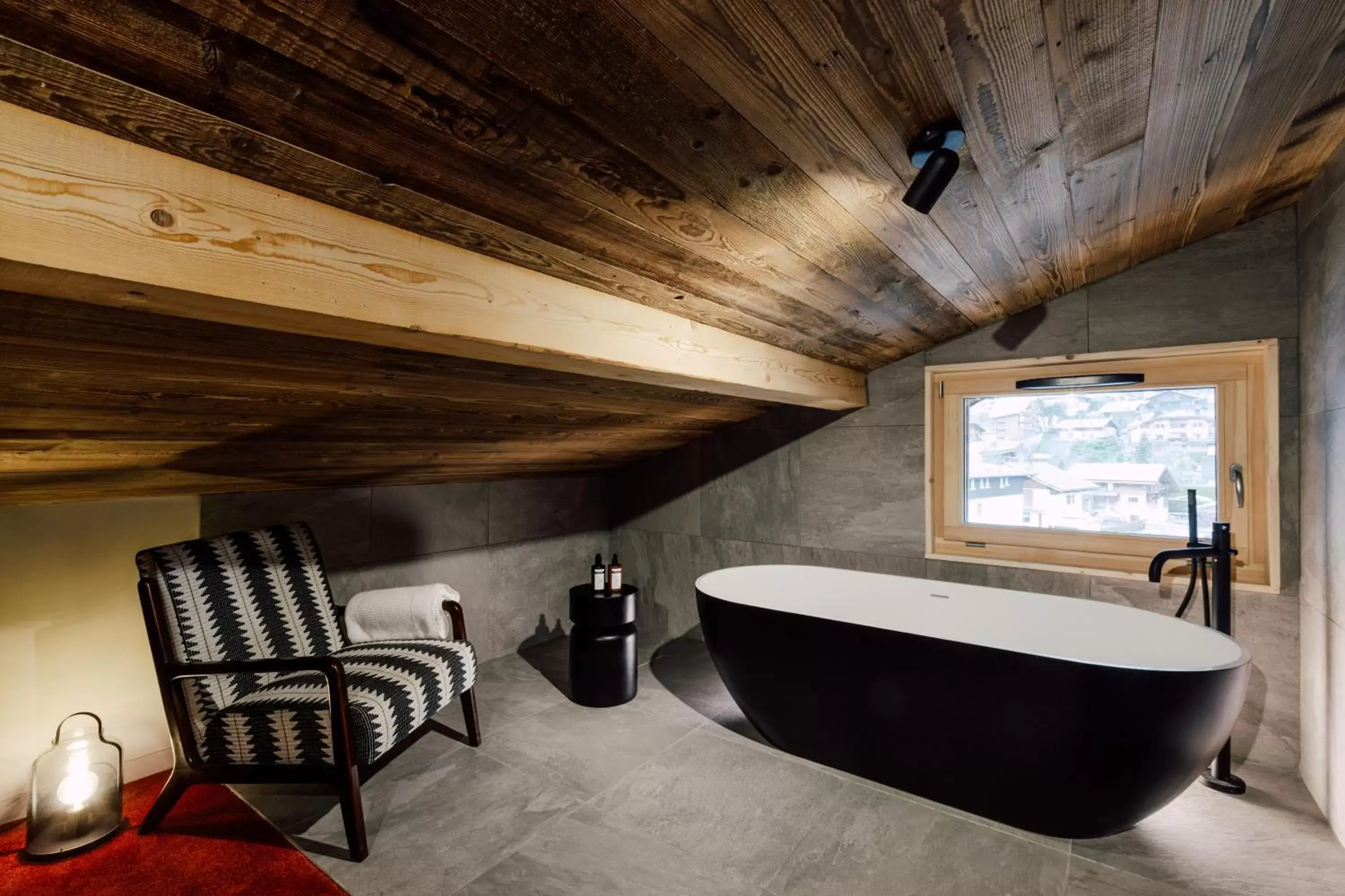 Bath, Bathroom in Hôtel Névé