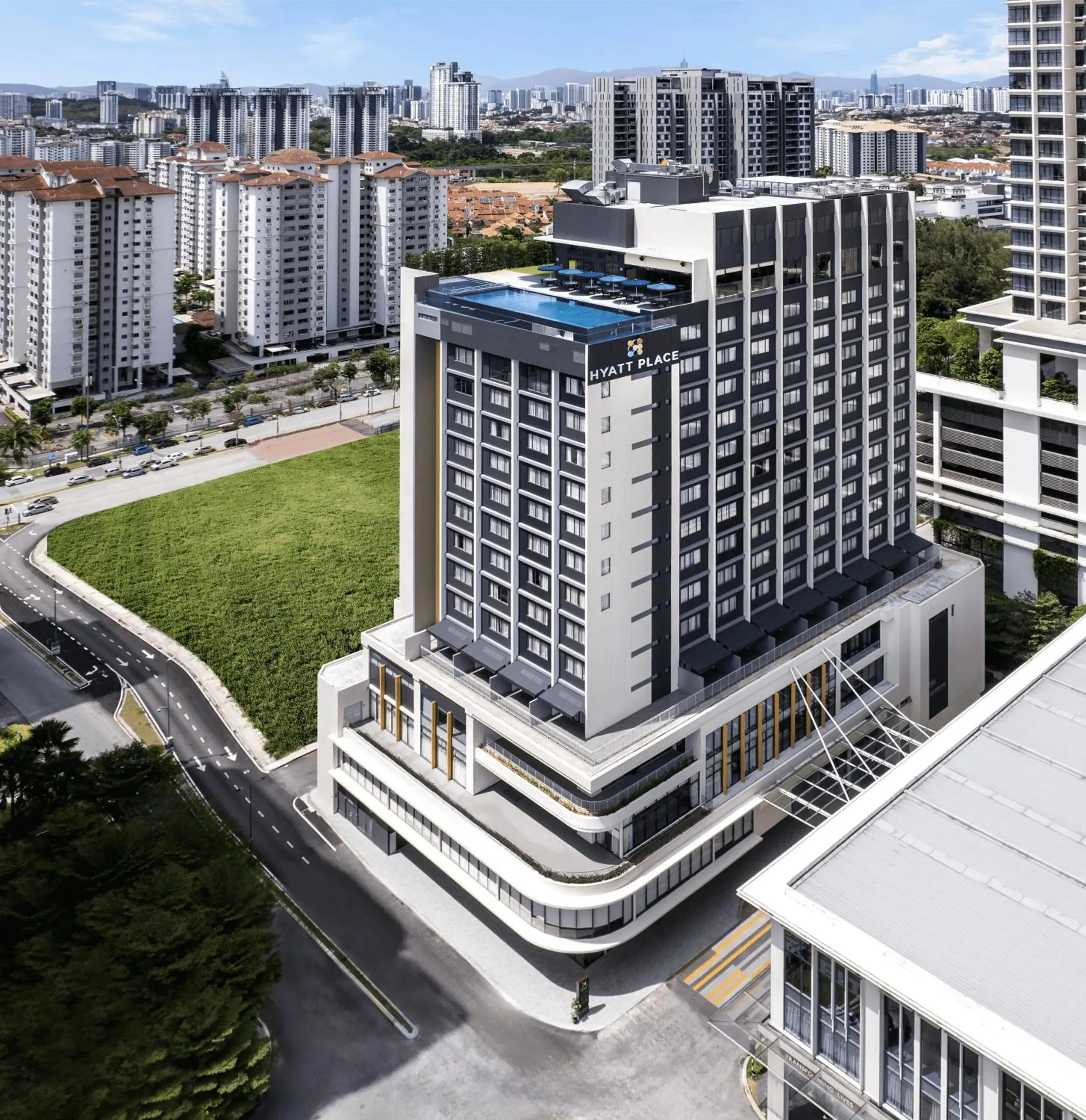 Property building, Bird's-eye View in Hyatt Place Kuala Lumpur Bukit Jalil