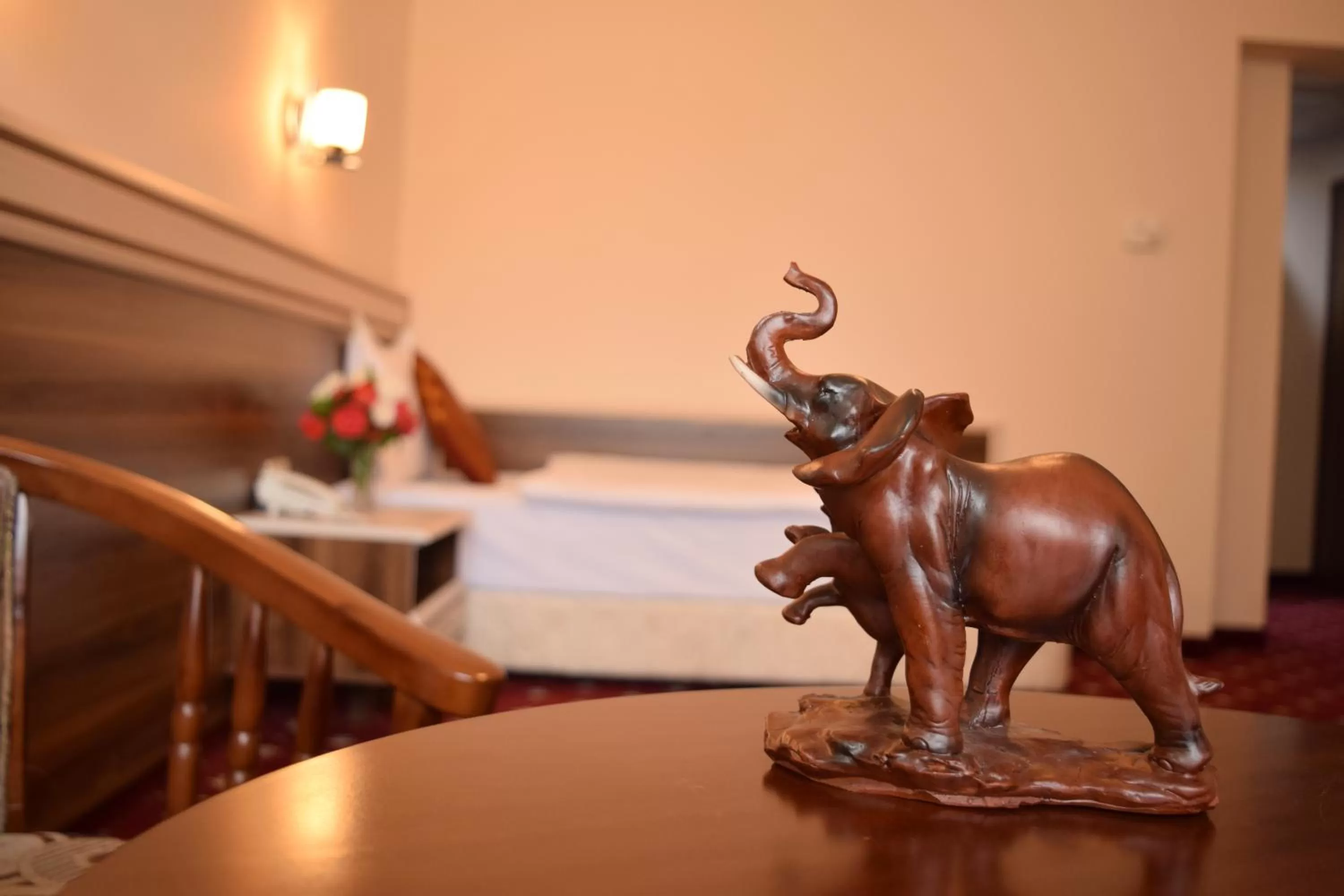 Bed in Artsakh Hotel