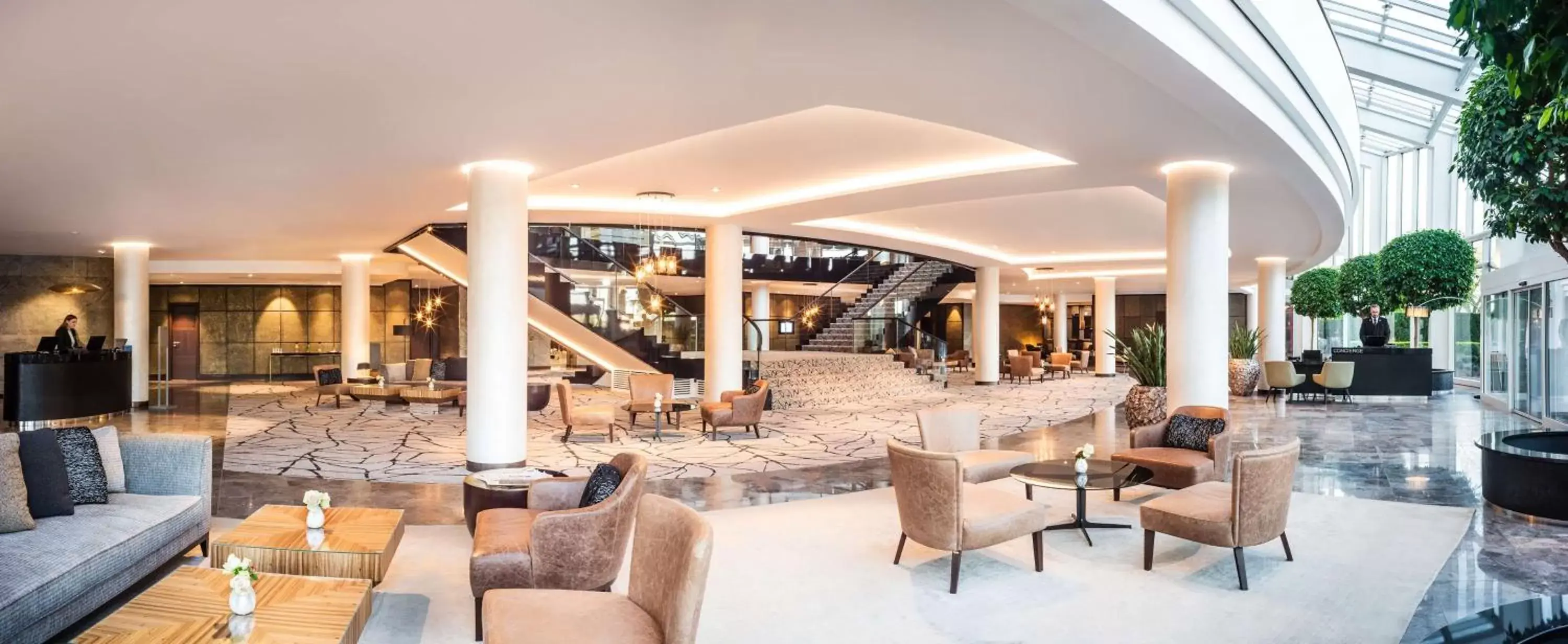 Lobby or reception in Hyatt Regency Köln Lobby or reception in Hyatt Regency Köln