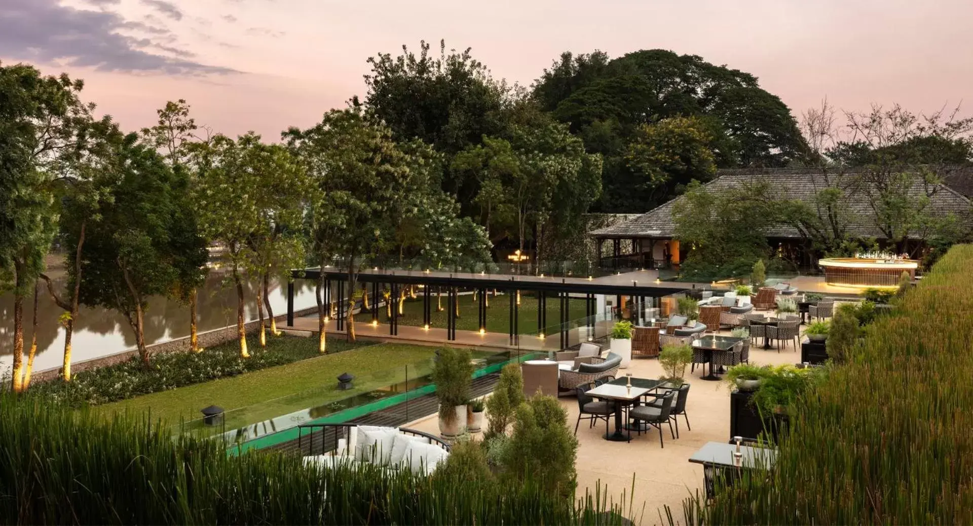 Pool View in Anantara Chiang Mai Resort