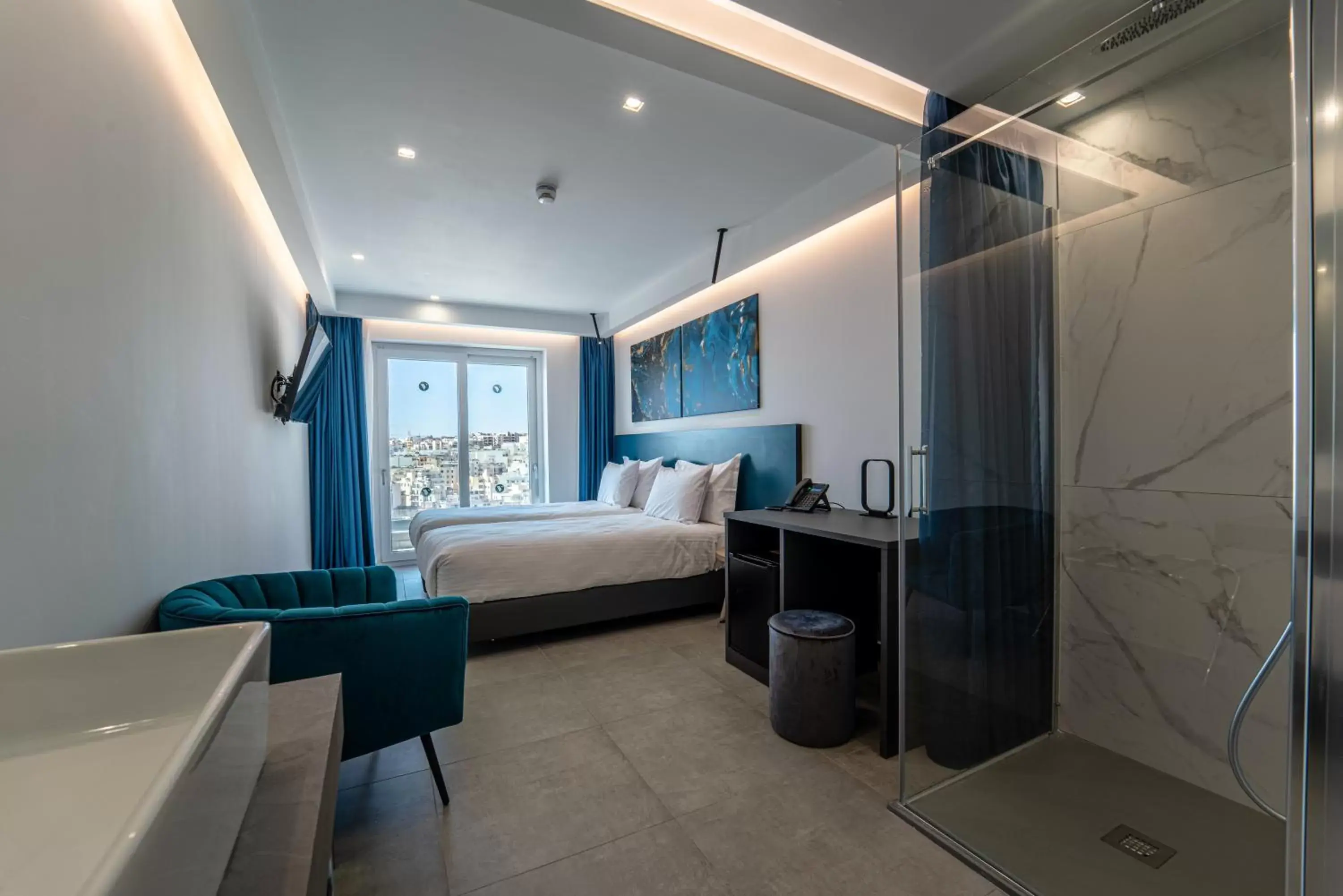 Bedroom in V Hotel