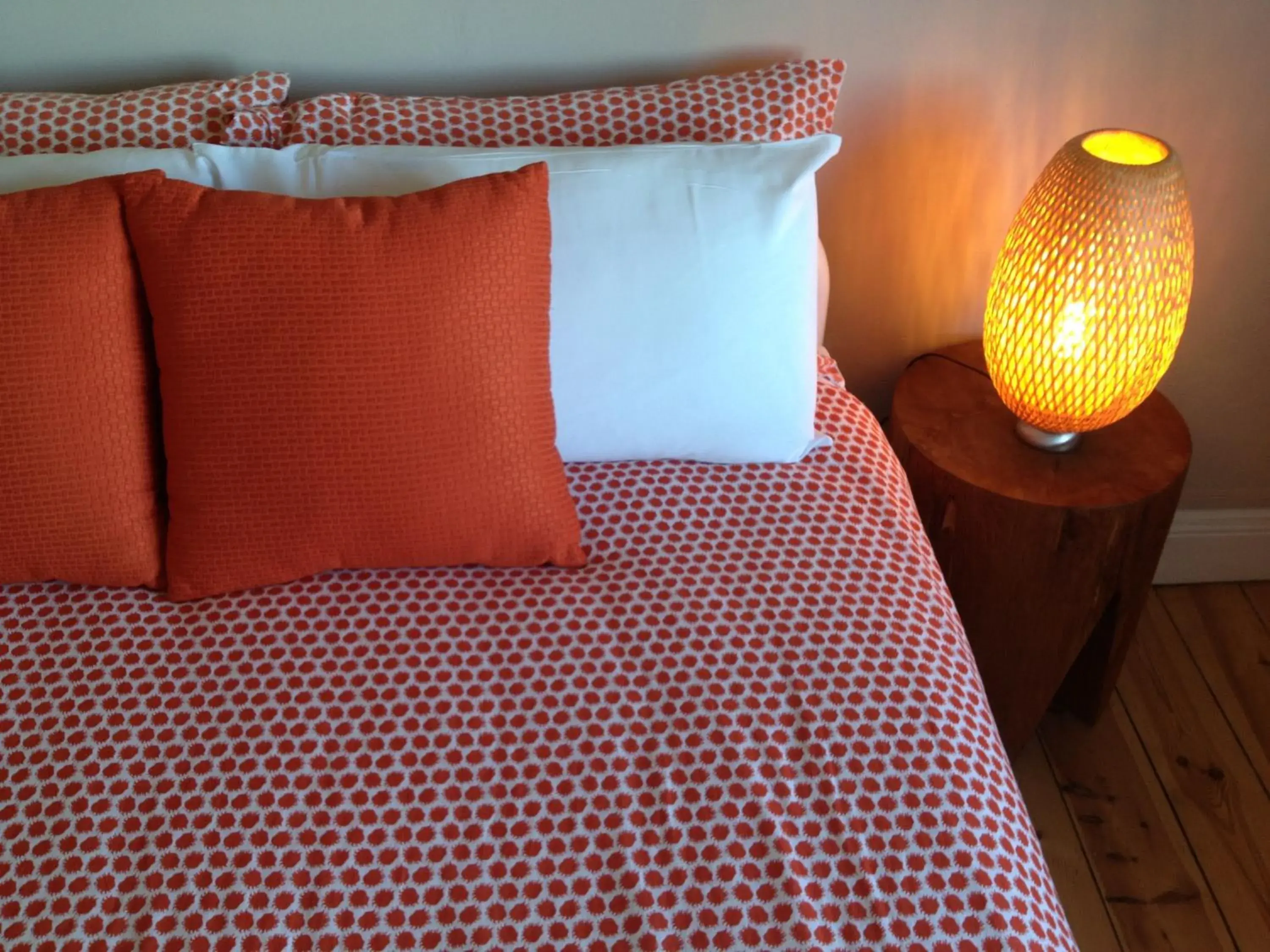 Decorative detail, Bed in YHA Port Elliot Beach House