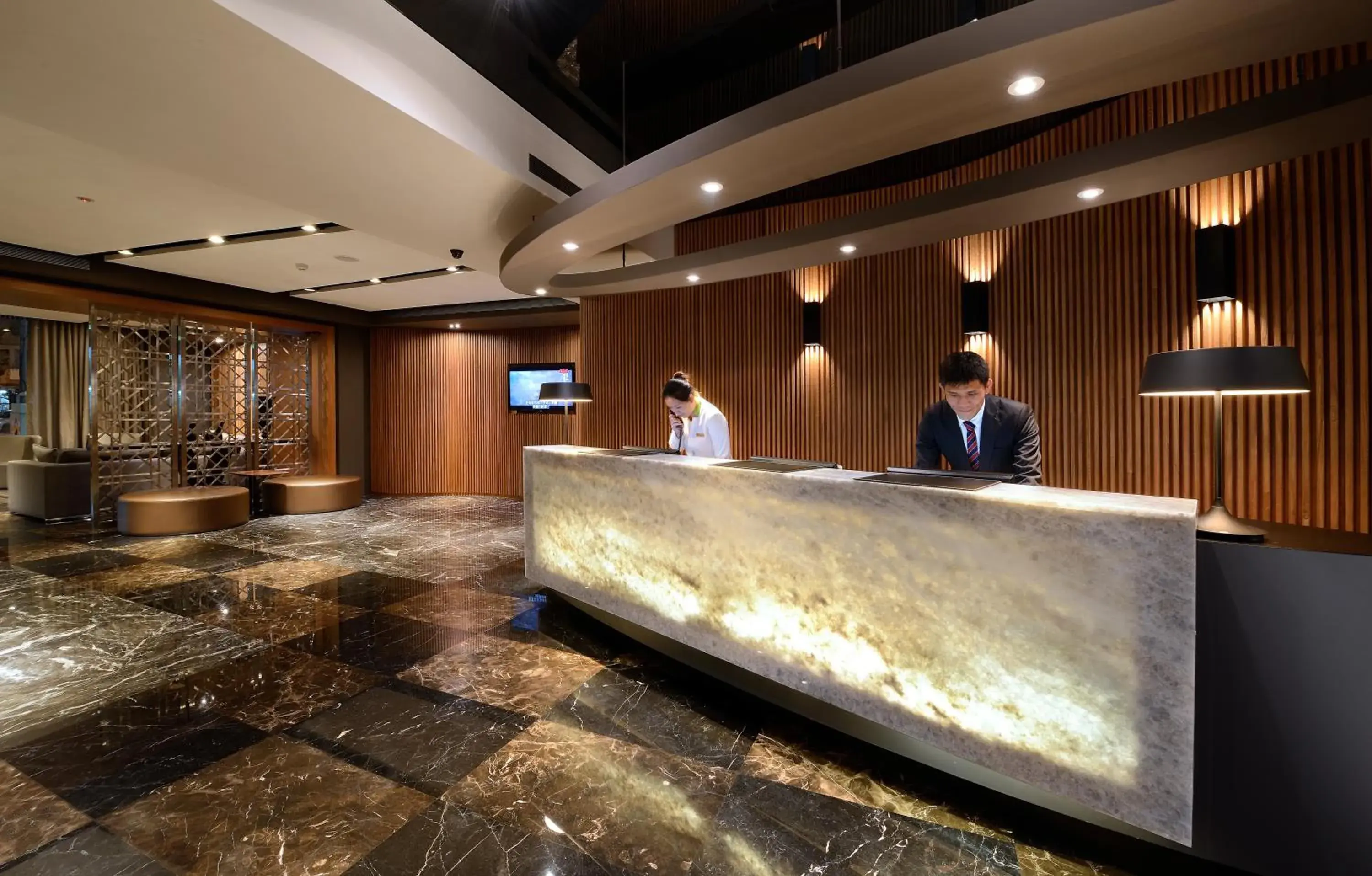 Staff, Lobby/Reception in Park City Hotel - Hualien Vacation