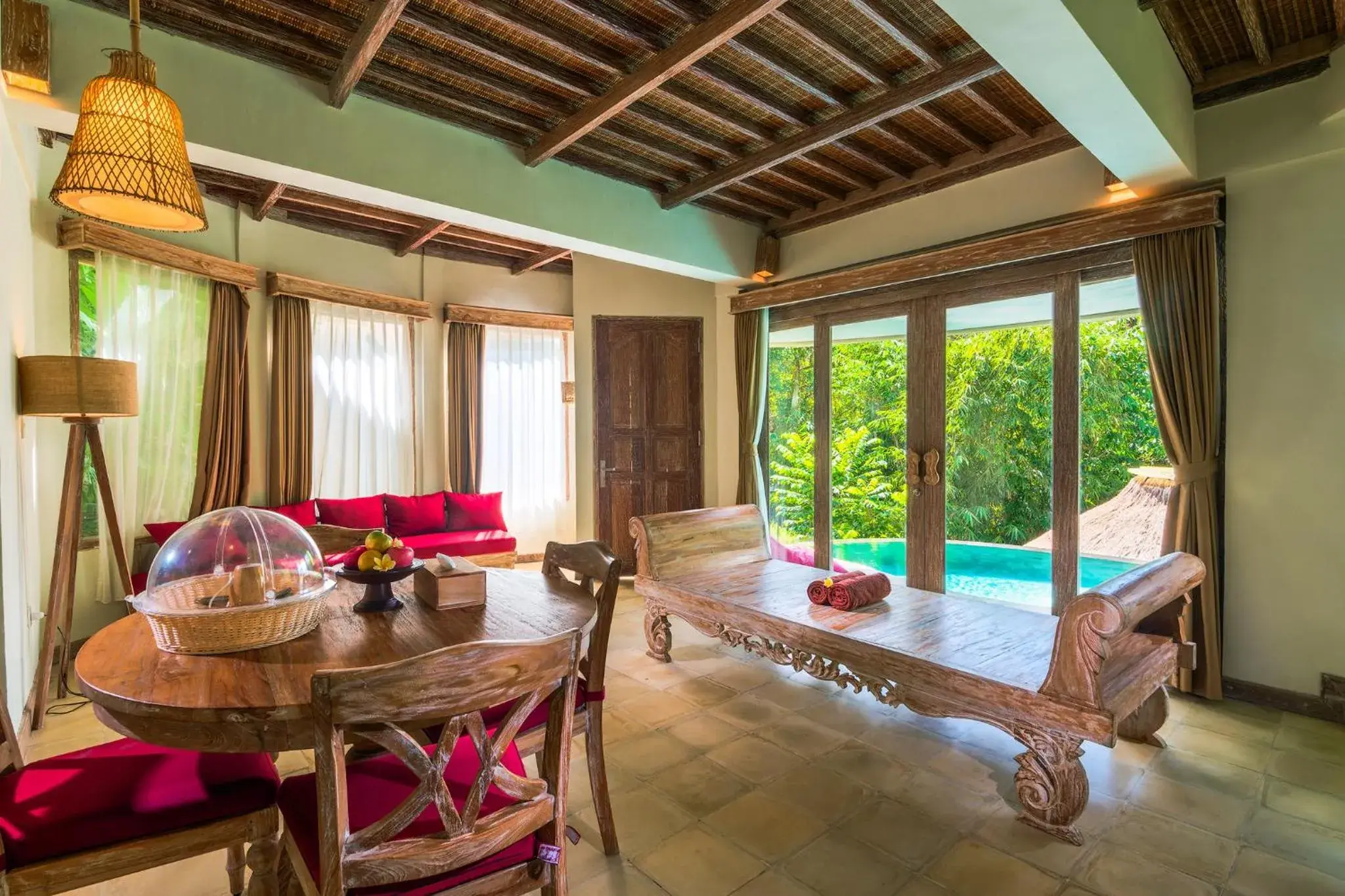 Living room in The Udaya Resorts and Spa