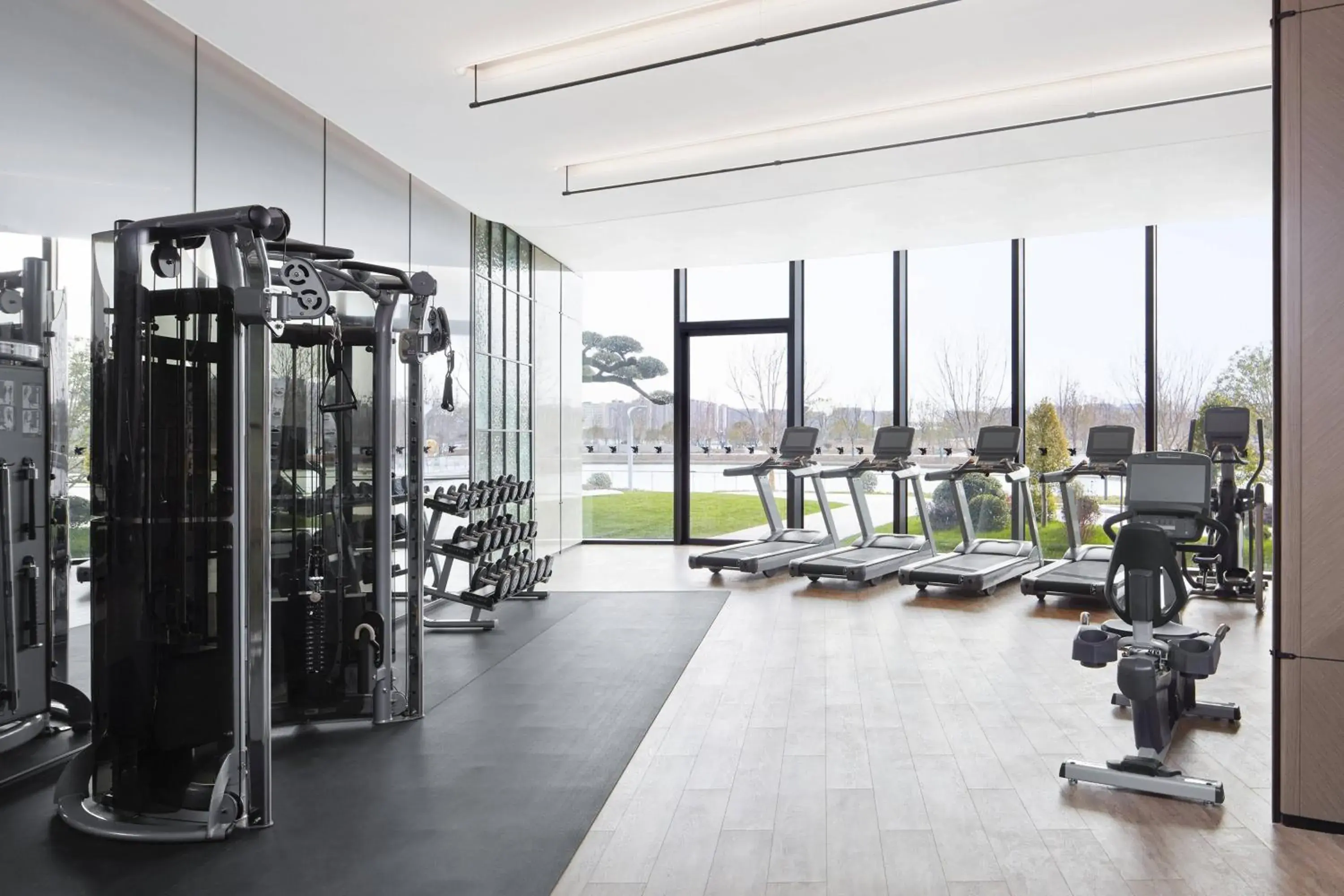 Fitness centre/facilities, Fitness Center/Facilities in JW Marriott Shanghai Fengxian