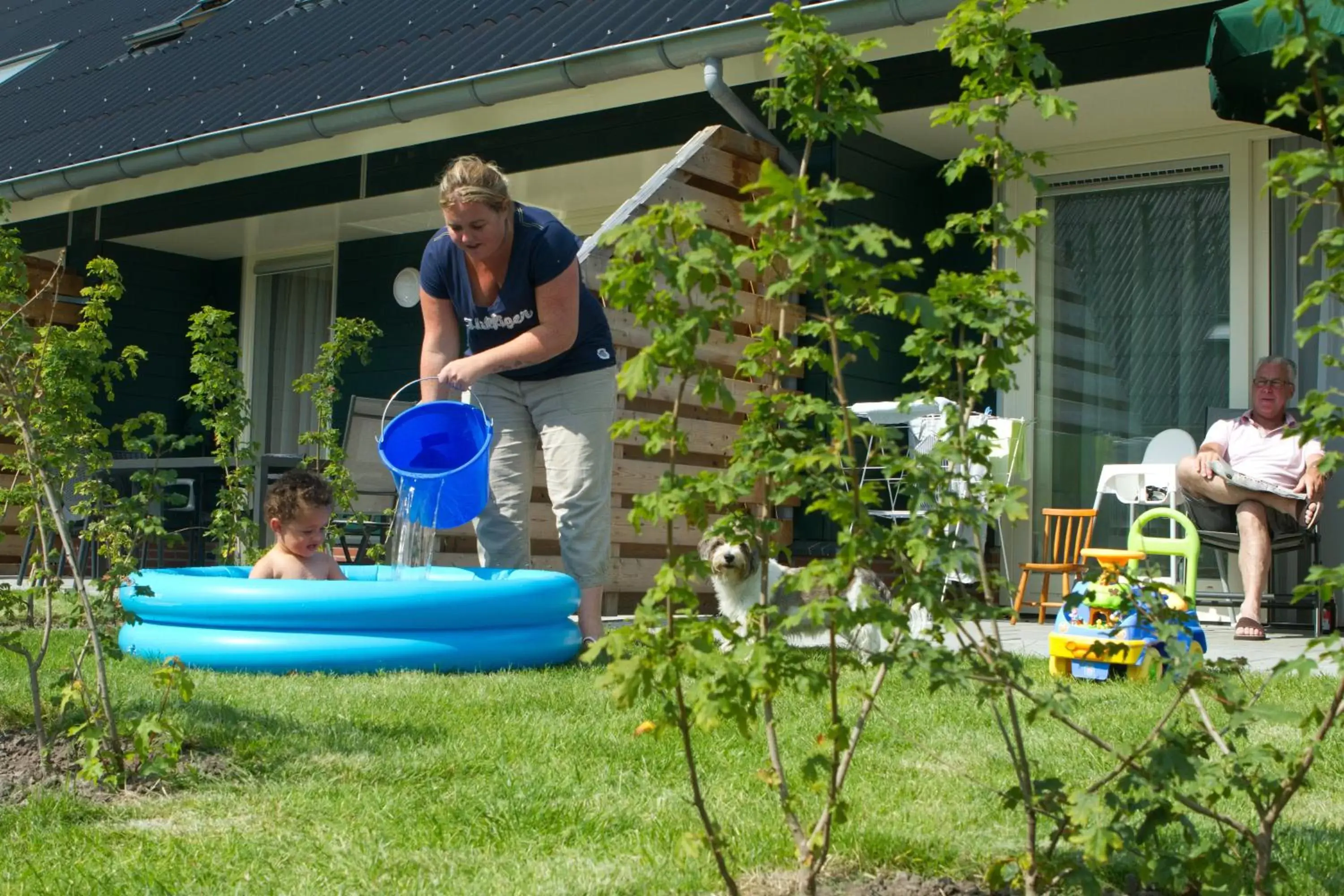 Garden, Children in Horsetellerie Rheezerveen