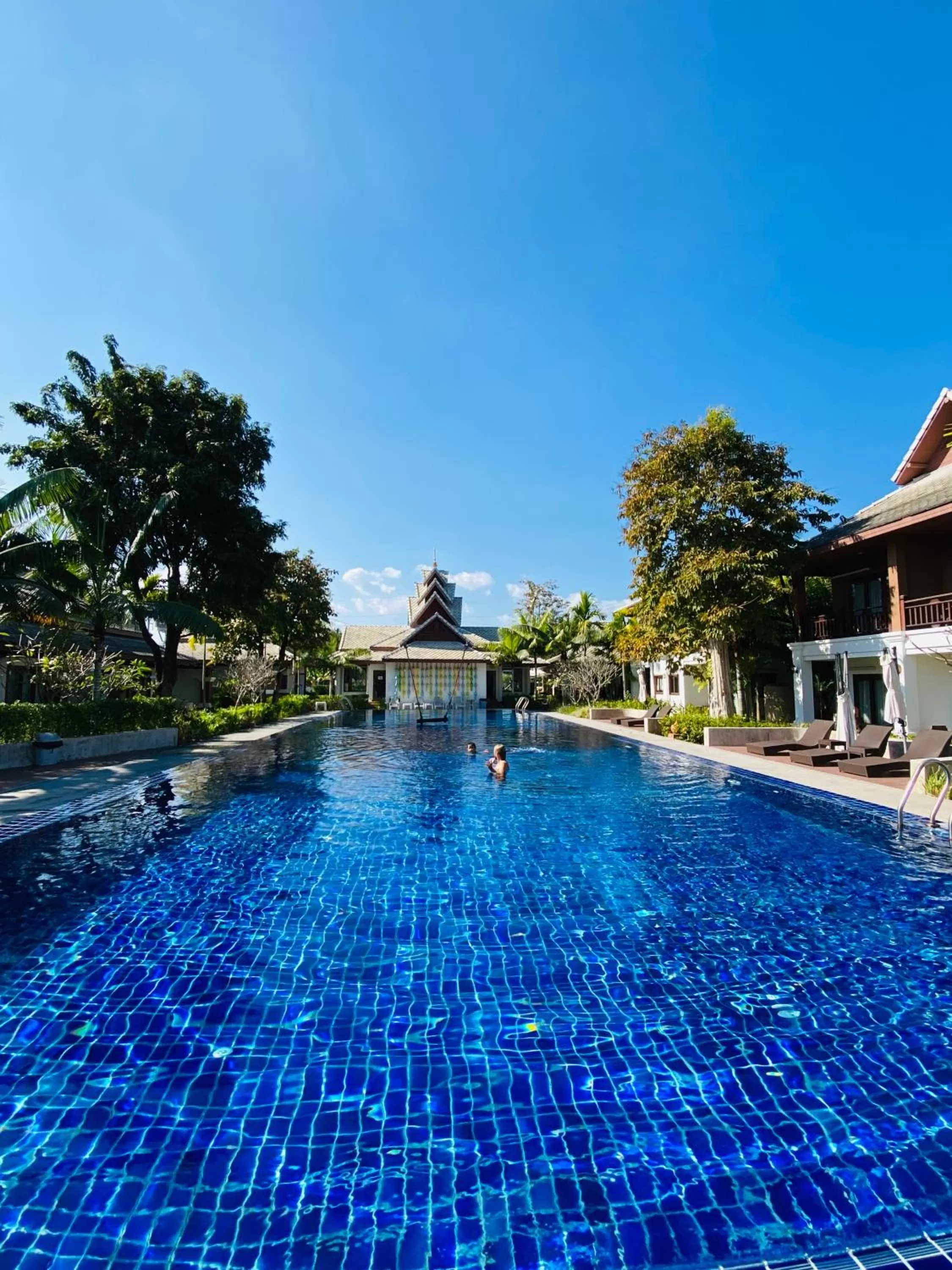 Swimming pool in Lanna Deer Resort Chiang Mai