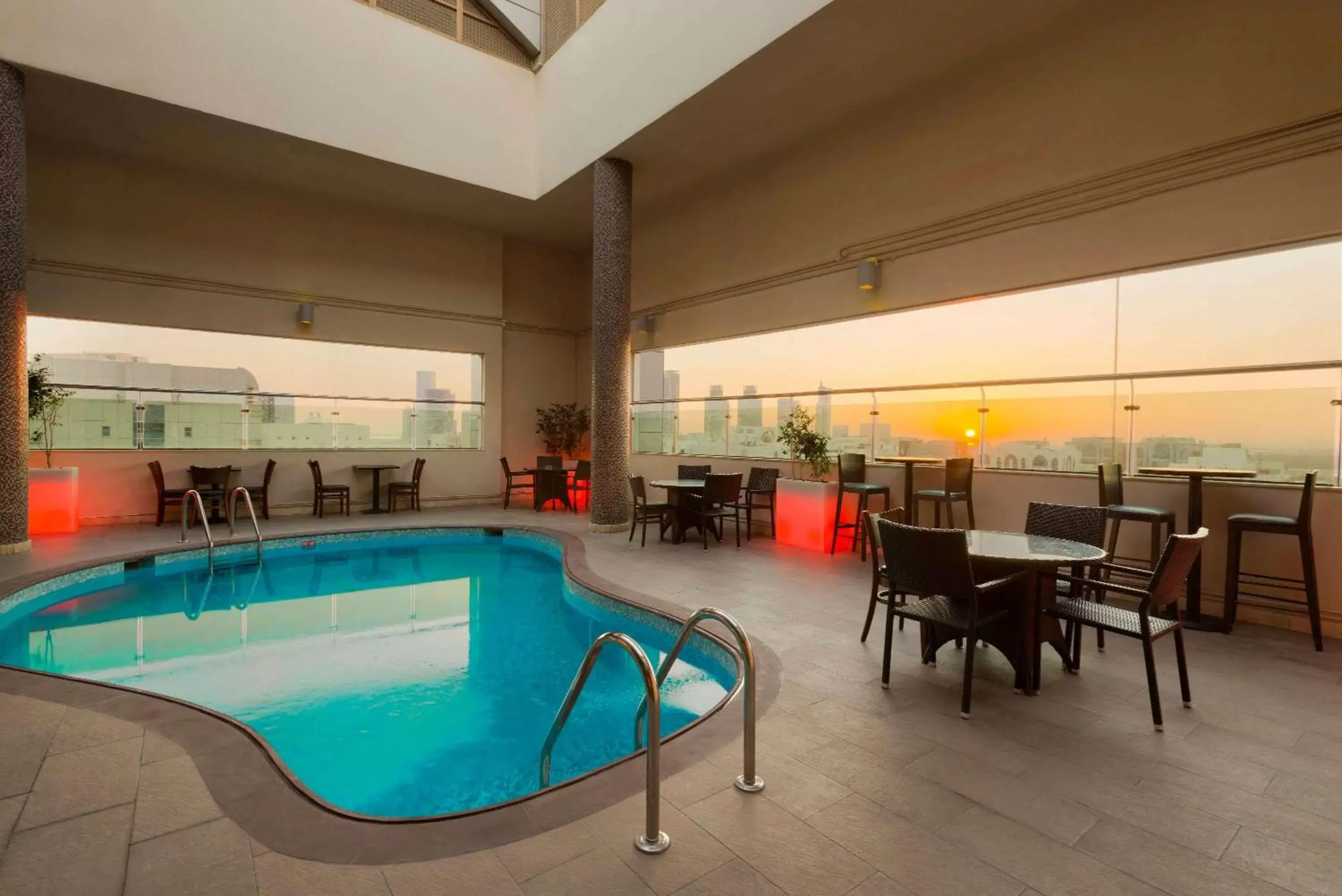 On site, Swimming Pool in Ramada Downtown Abu Dhabi
