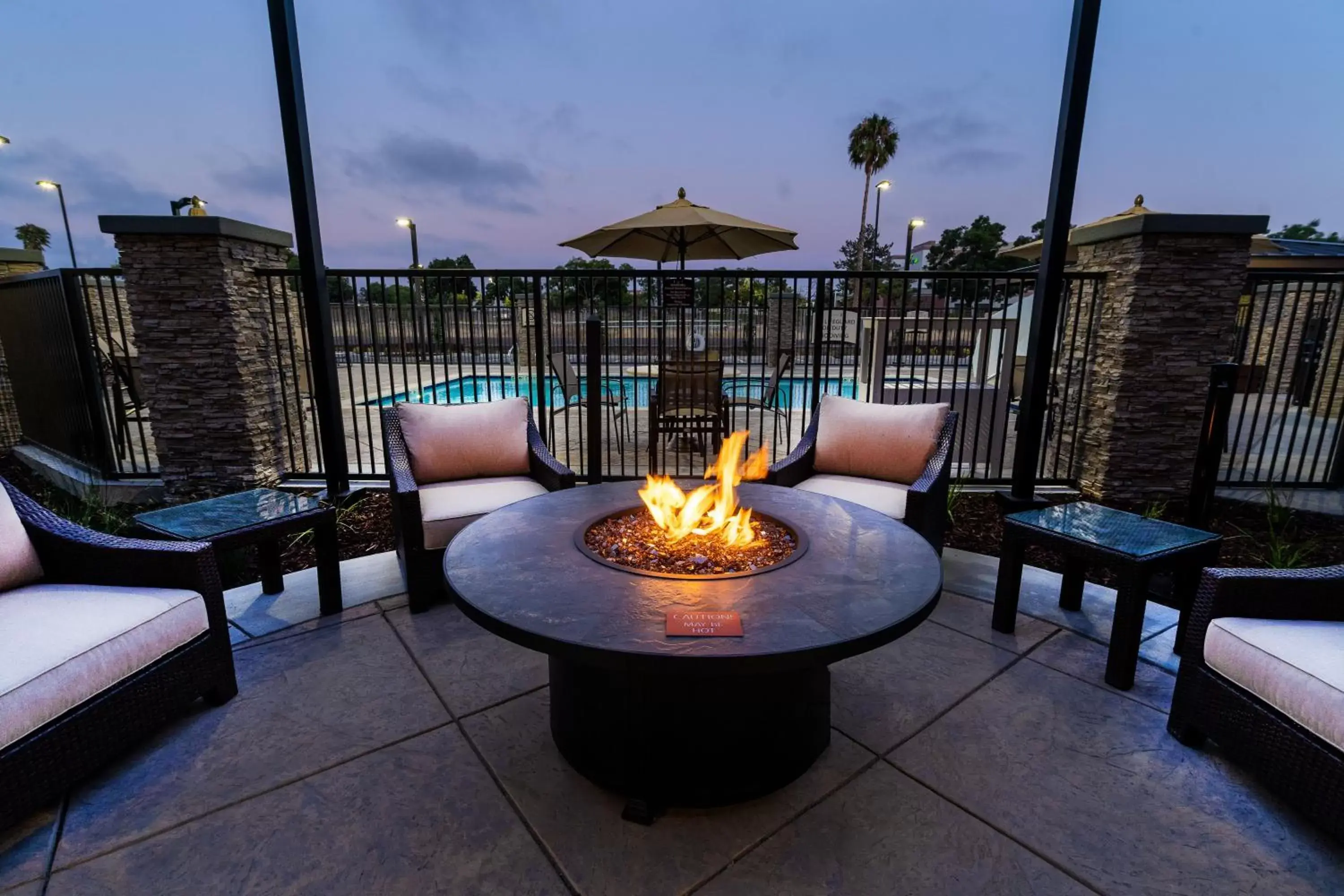 Decorative detail, Balcony/Terrace in Staybridge Suites - Newark - Fremont, an IHG Hotel