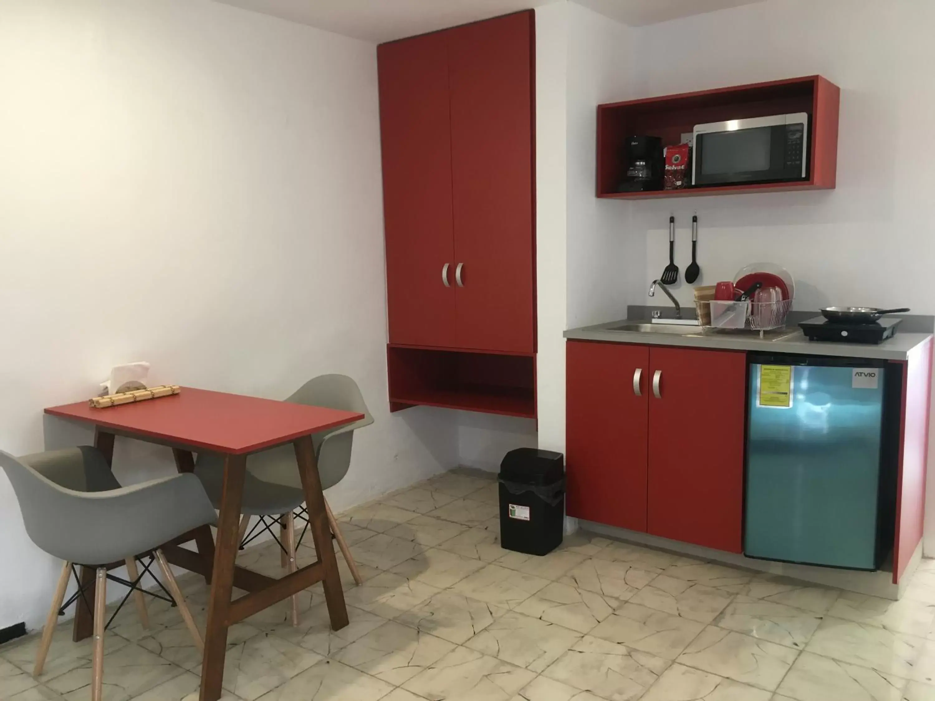 Kitchen or kitchenette in Suites del Sureste - Mérida Kitchen or kitchenette in Suites del Sureste - Mérida
