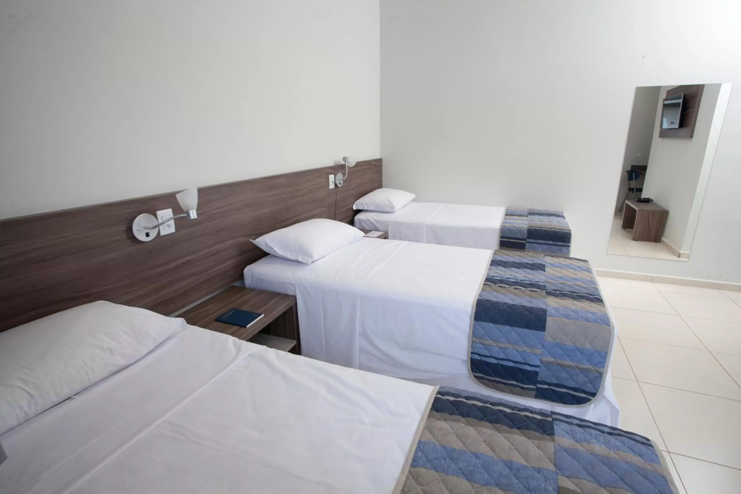 Bed in Portal Hotel Mogi Mirim