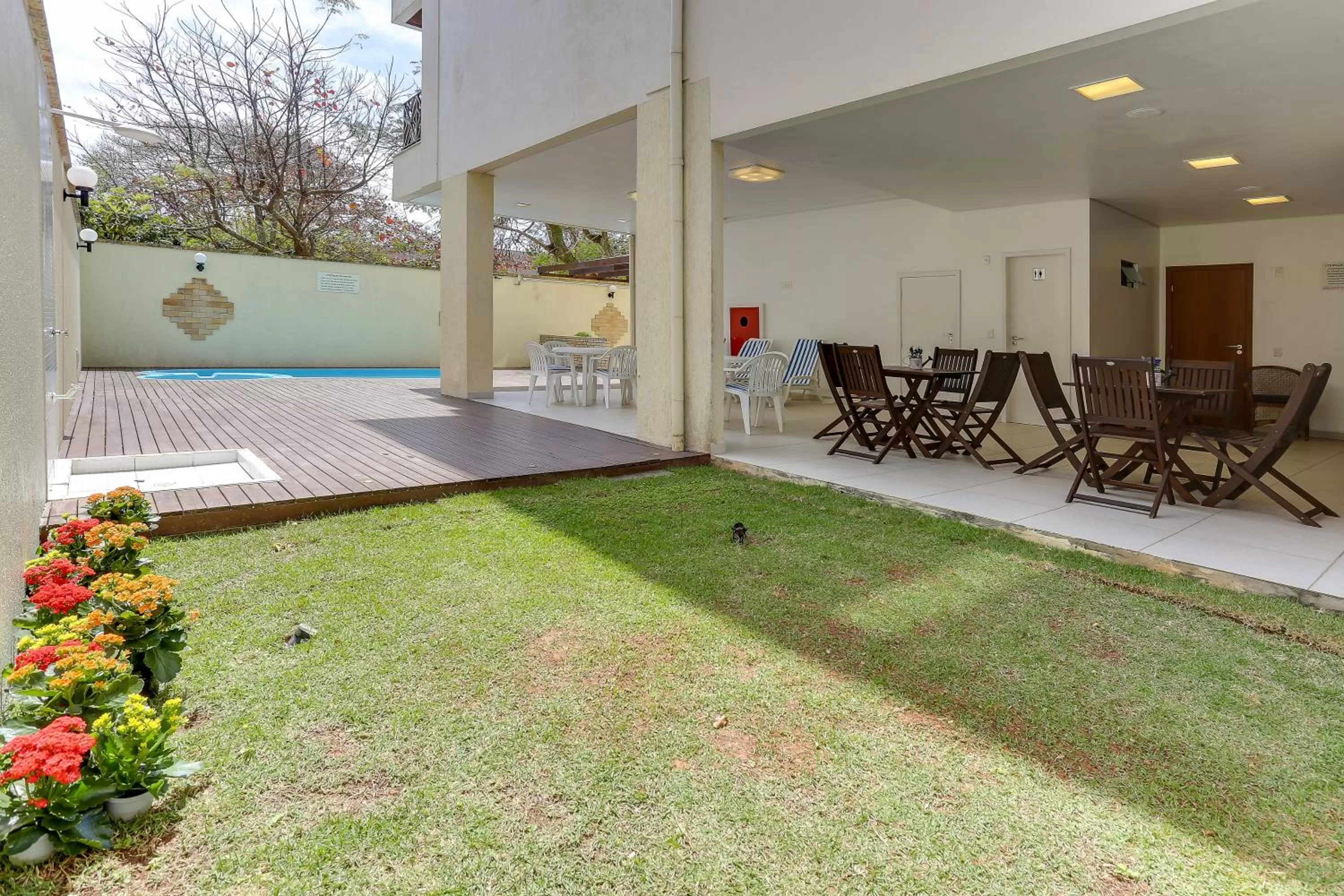 Garden in Pousada Atlantique