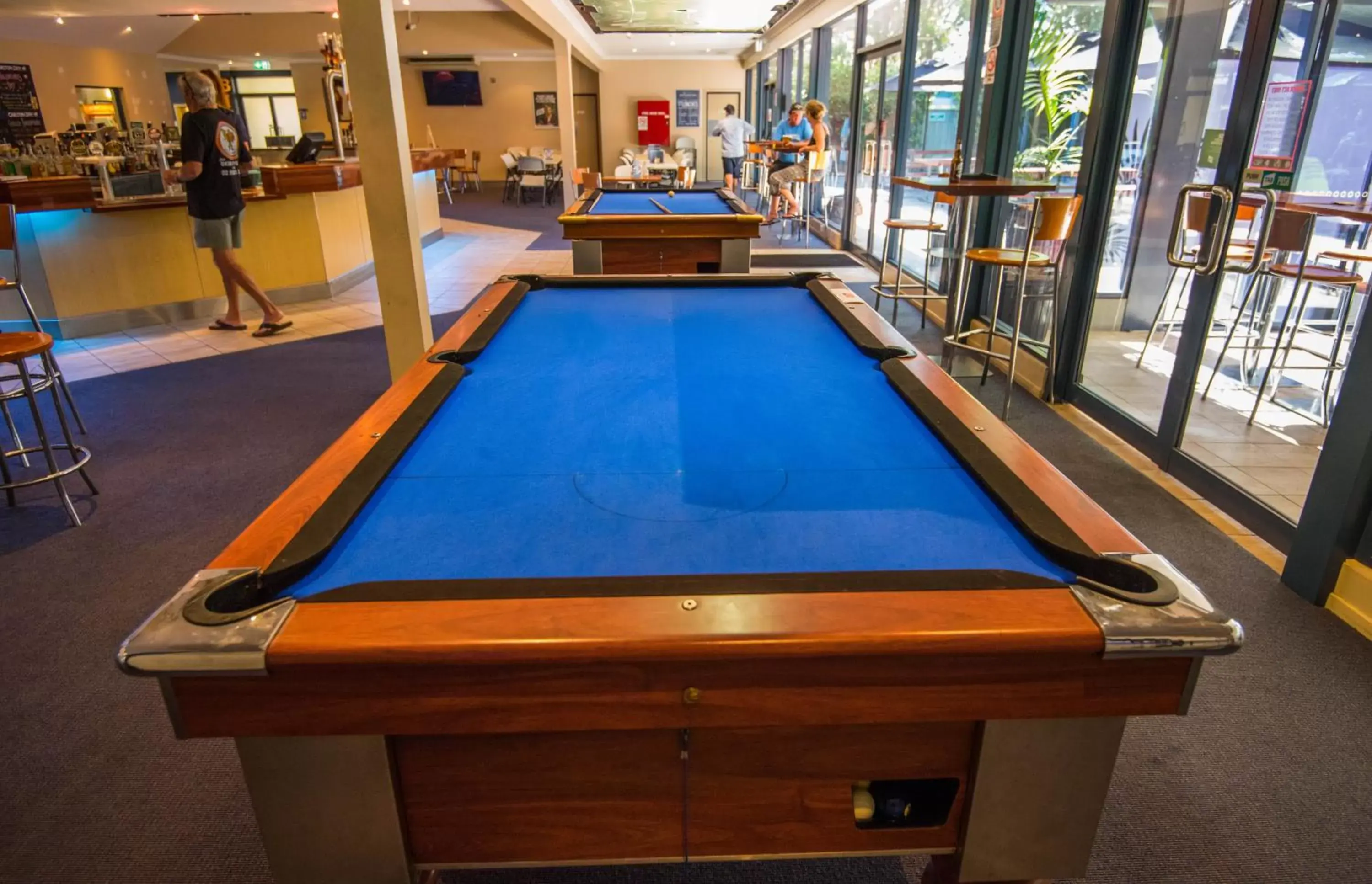 Area and facilities, Billiards in Settlers Inn