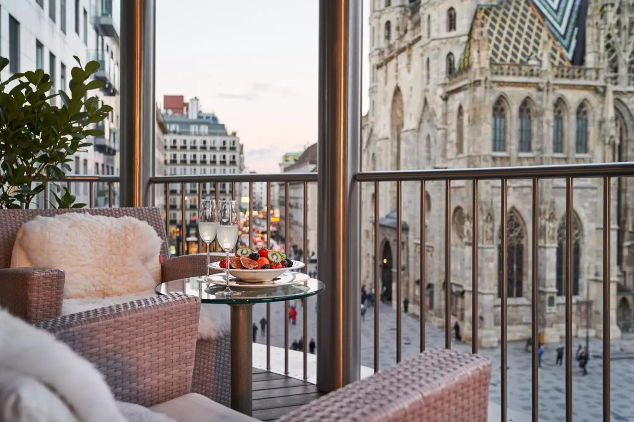 Balcony/Terrace in DO&CO Hotel Vienna