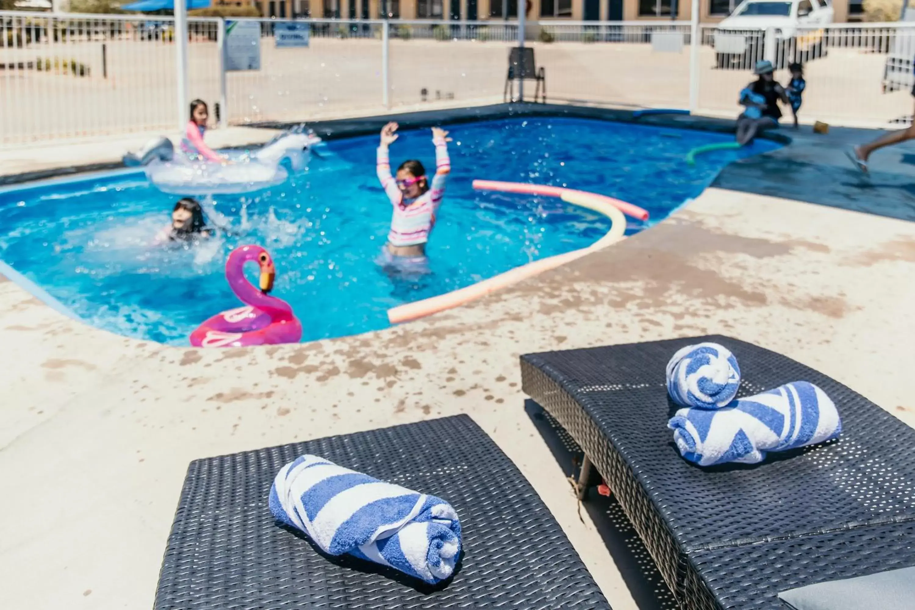 Swimming Pool in Outback Motel Mt Isa