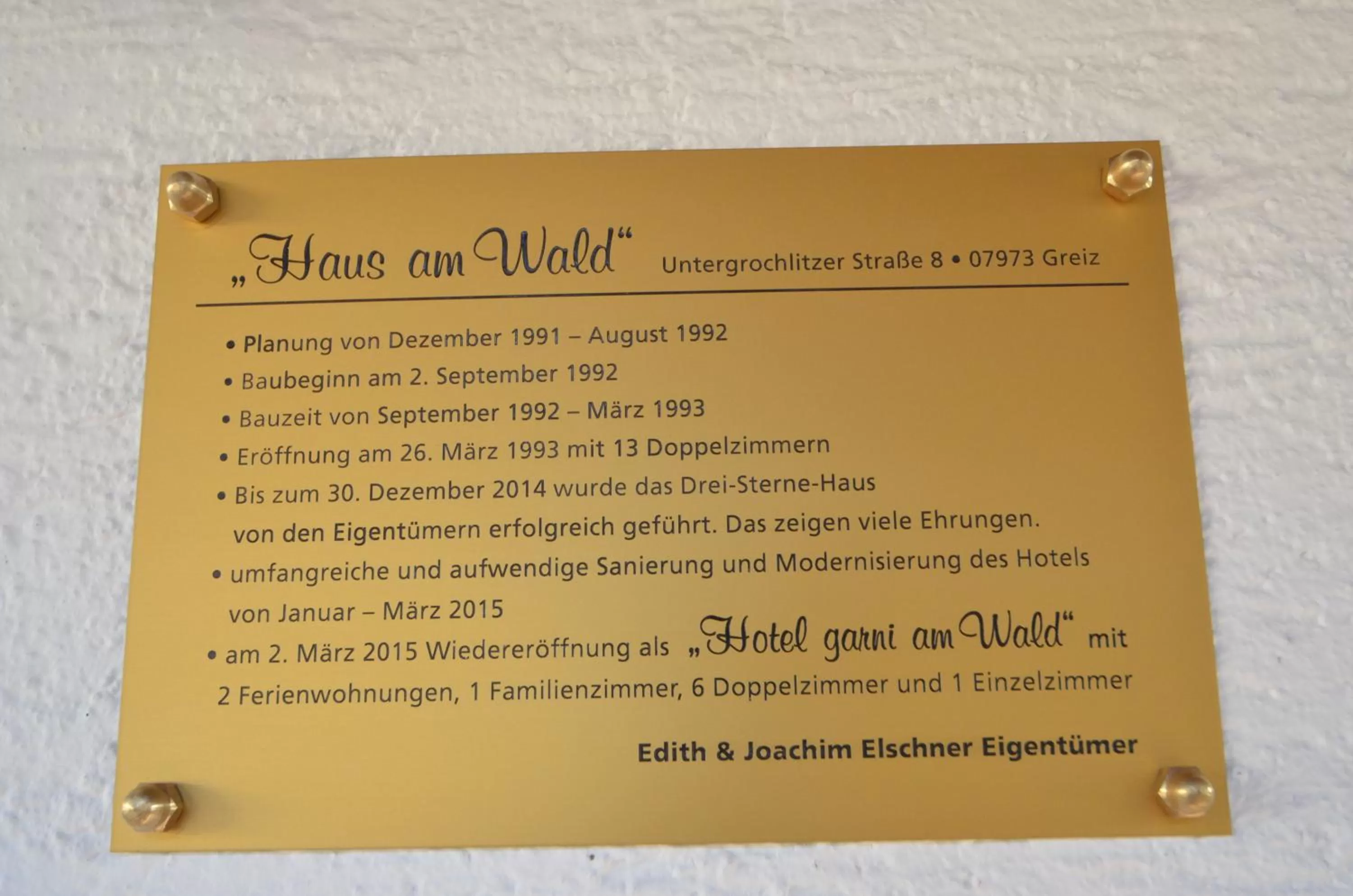 Facade/entrance in Land-Hotel Am Wald Garni