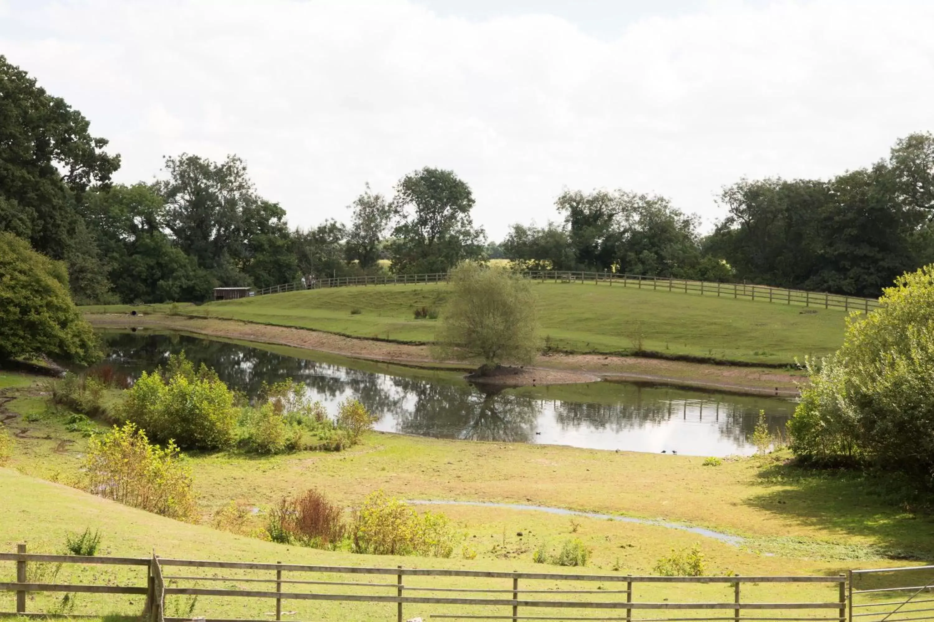 Lake view, Garden in Alvanley Arms, Cotebrook