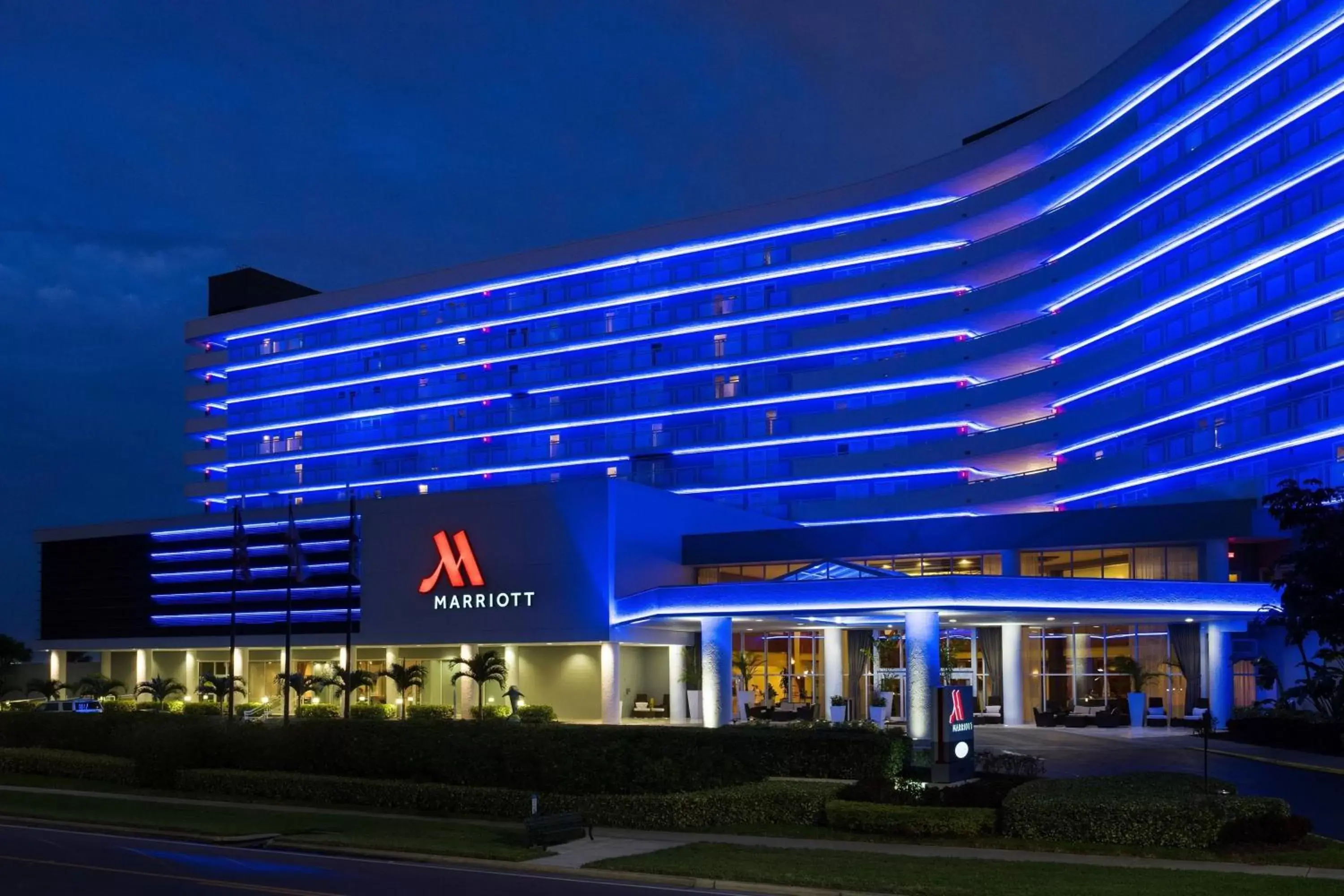 Property Building in Clearwater Beach Marriott Suites on Sand Key