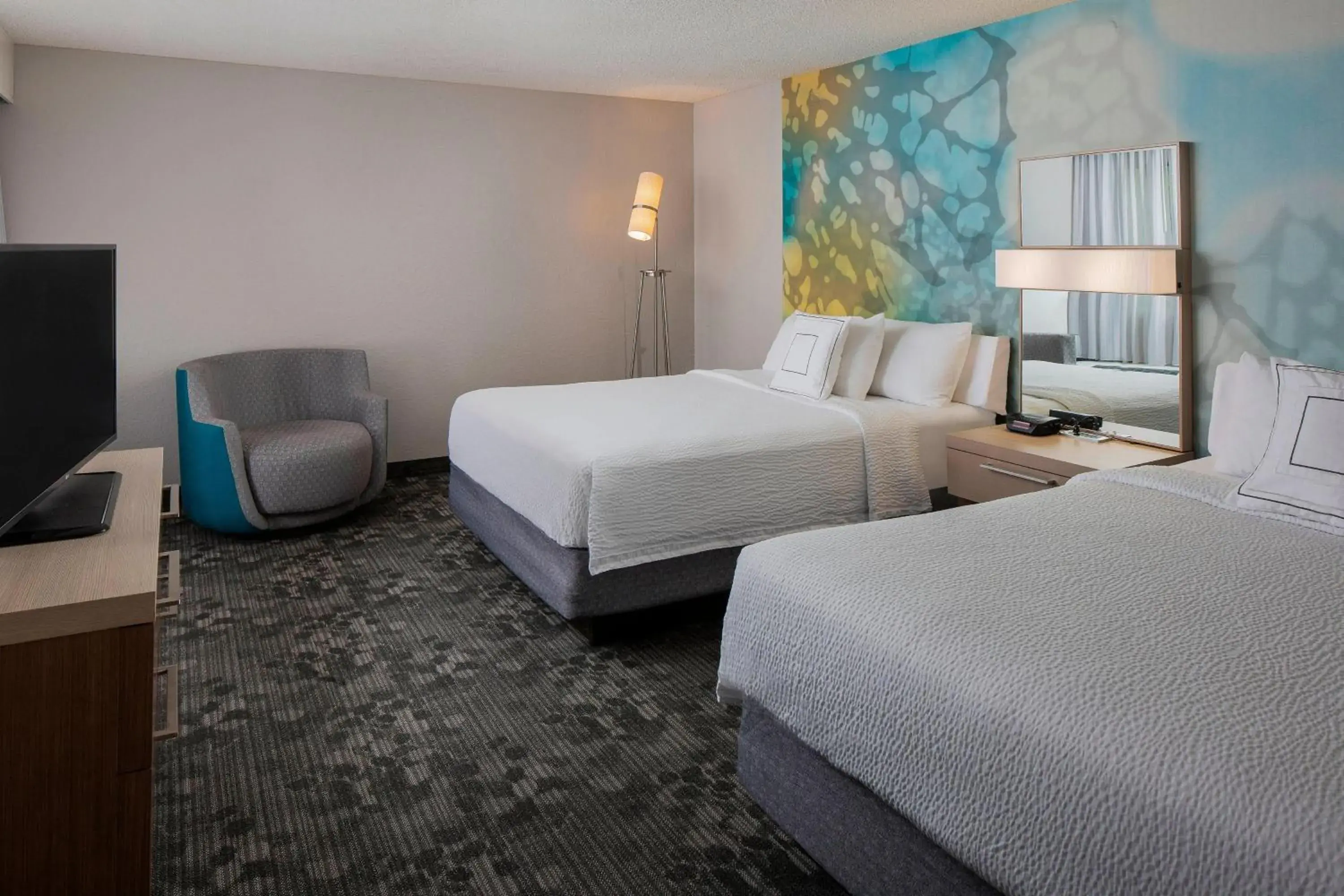 Bedroom, Bed in Courtyard by Marriott Daytona Beach Speedway/Airport