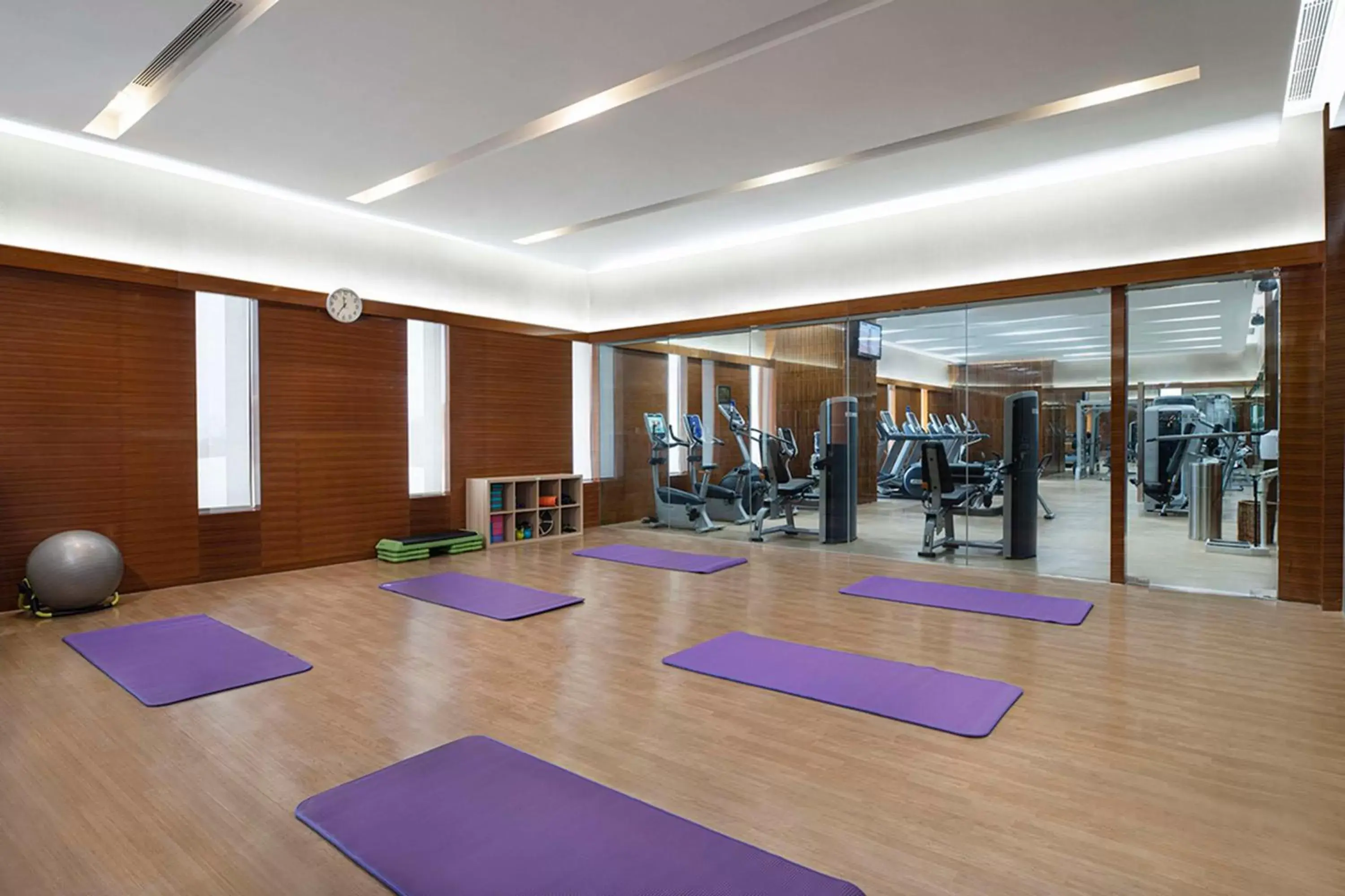 Fitness centre/facilities, Fitness Center/Facilities in Hilton Nanjing