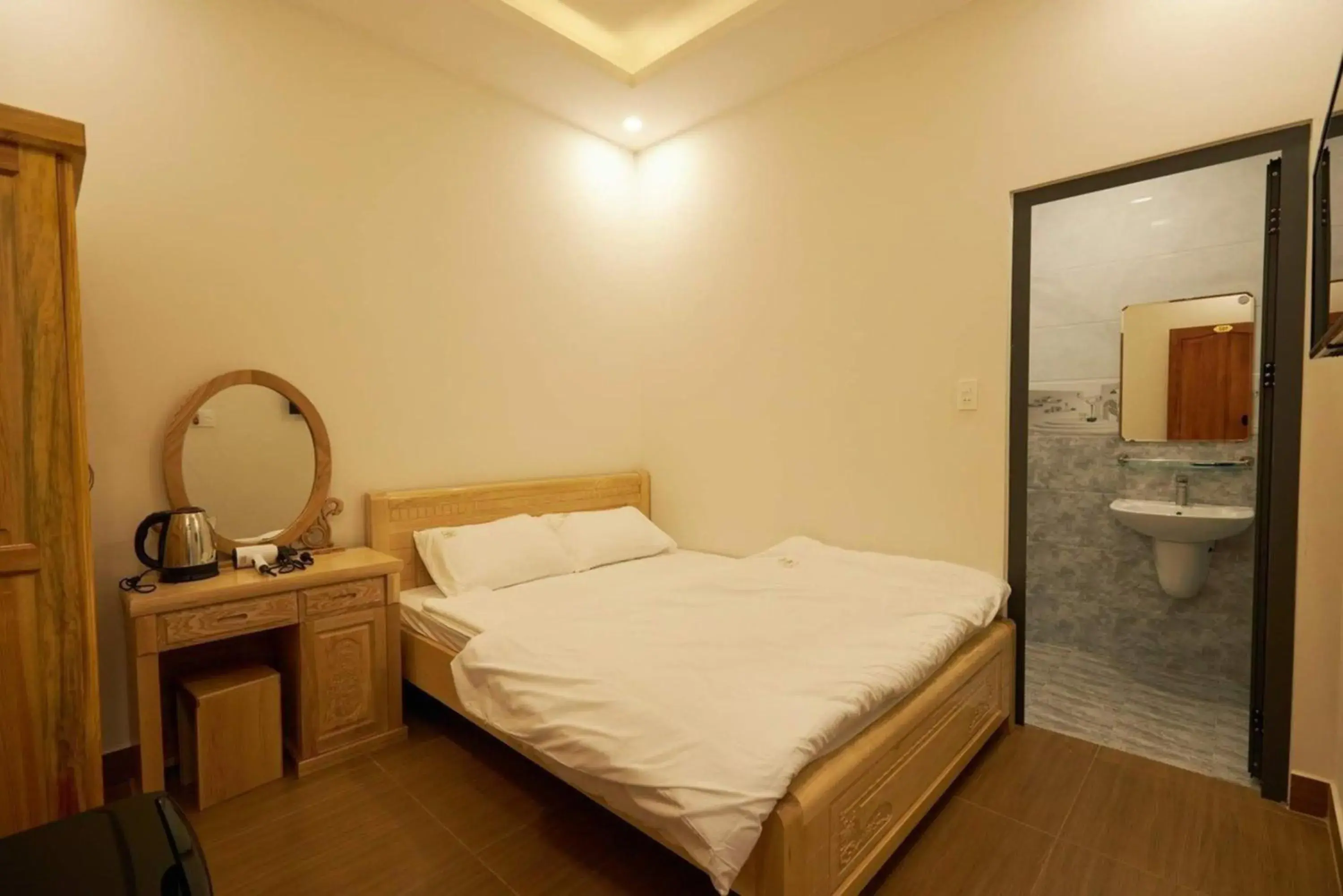 Bed in Ban Mai Hotel