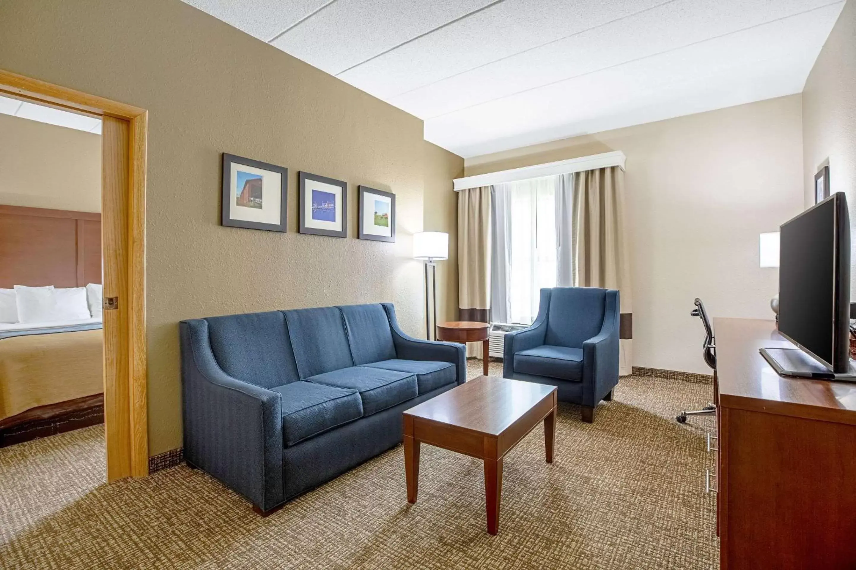 Photo of the whole room, Seating Area in Comfort Inn Indianapolis North - Carmel