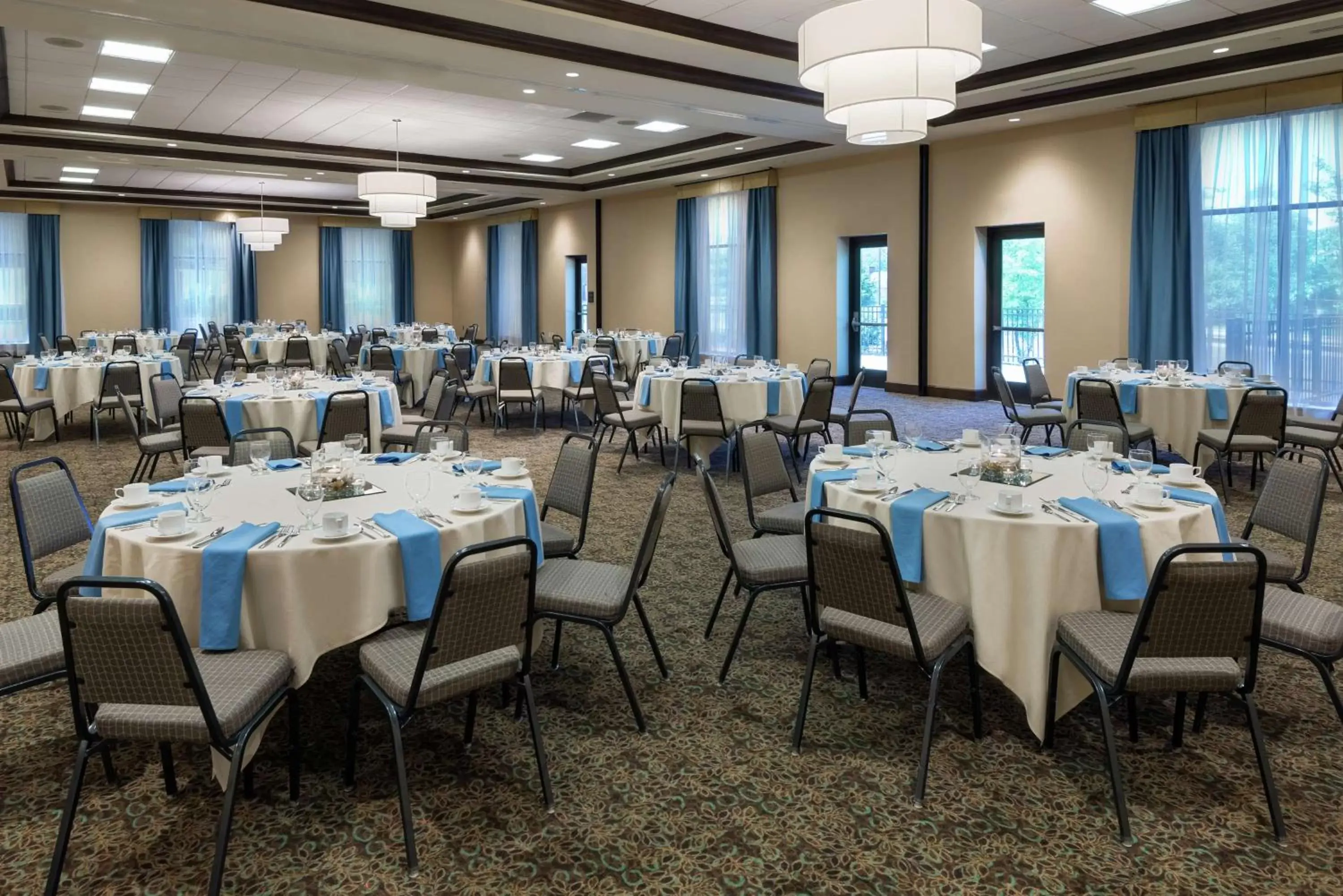 Meeting/conference room, Restaurant/Places to Eat in Hilton Garden Inn Akron