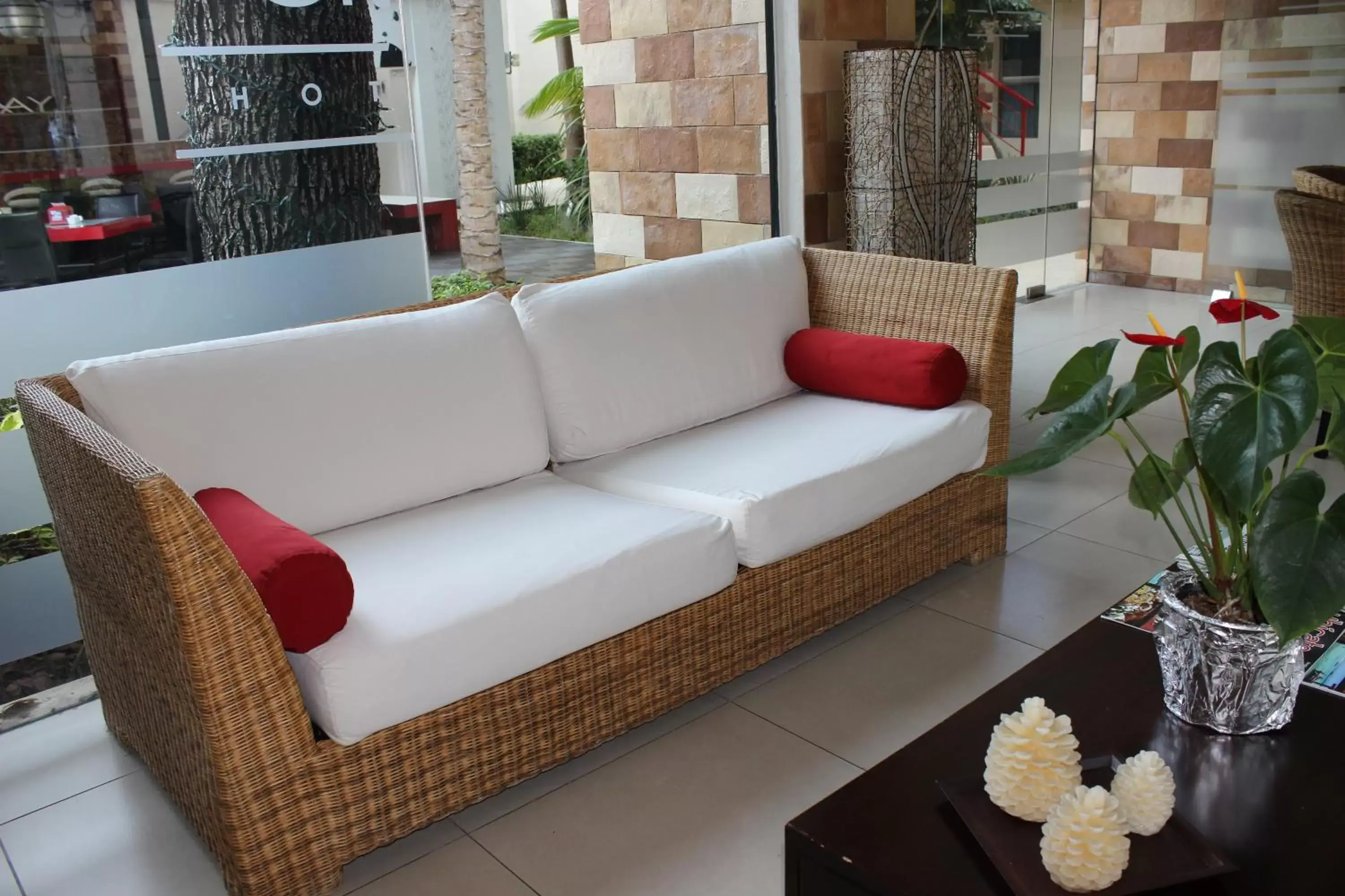 Lobby or reception, Seating Area in Grand City Hotel Cancun