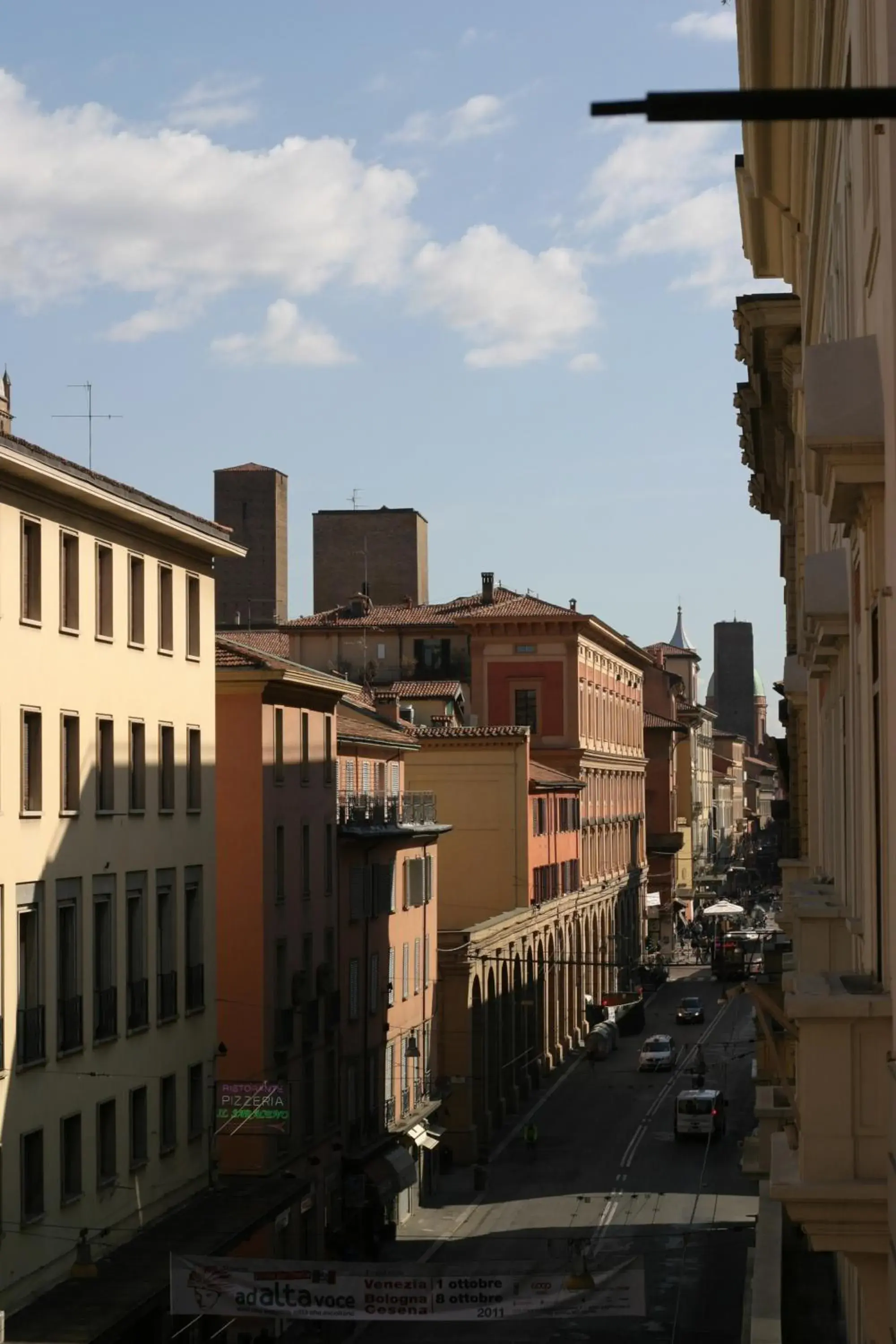 Bird's eye view in Hotel Panorama Bologna