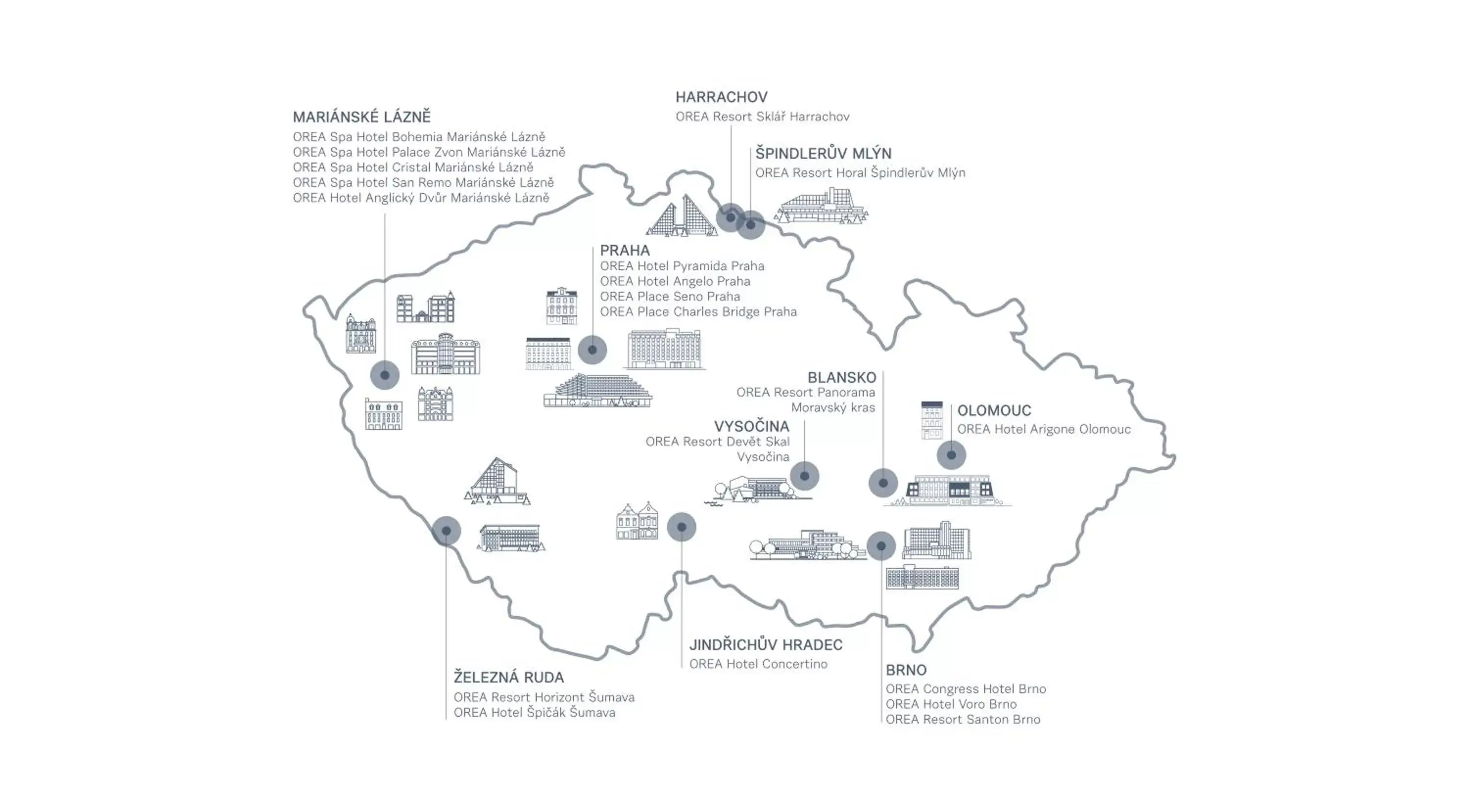 Floor Plan in OREA Resort Sklář Harrachov