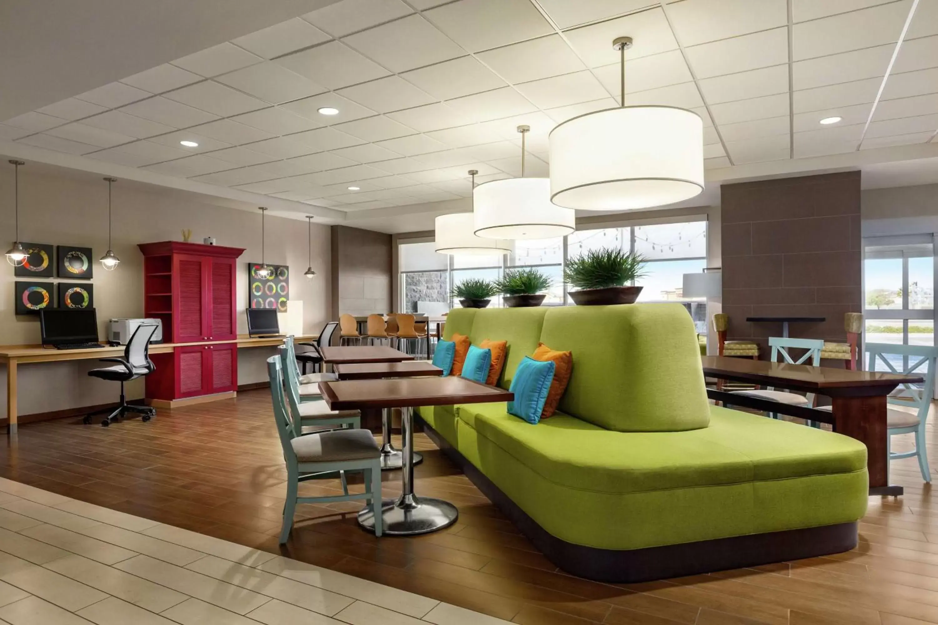 Lobby or reception in Home2 Suites by Hilton San Angelo