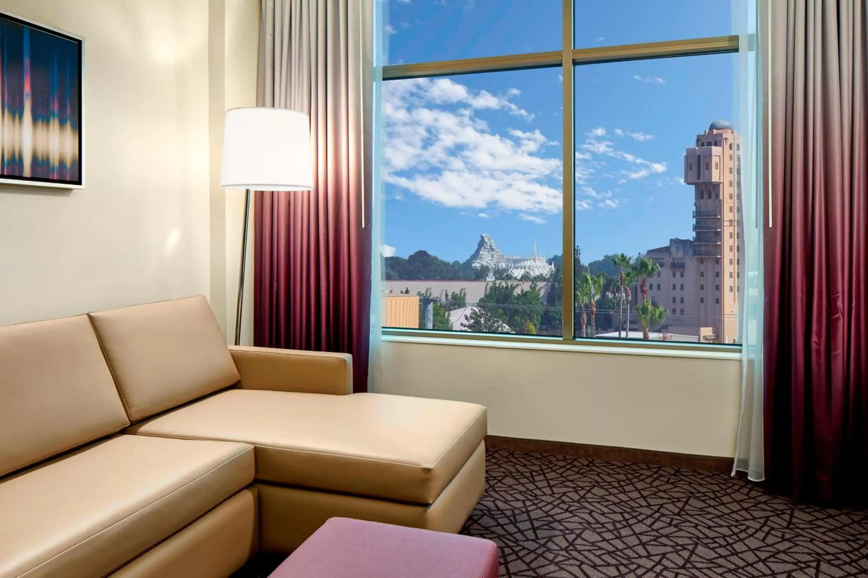 Living room, Seating Area in Residence Inn by Marriott at Anaheim Resort/Convention Center