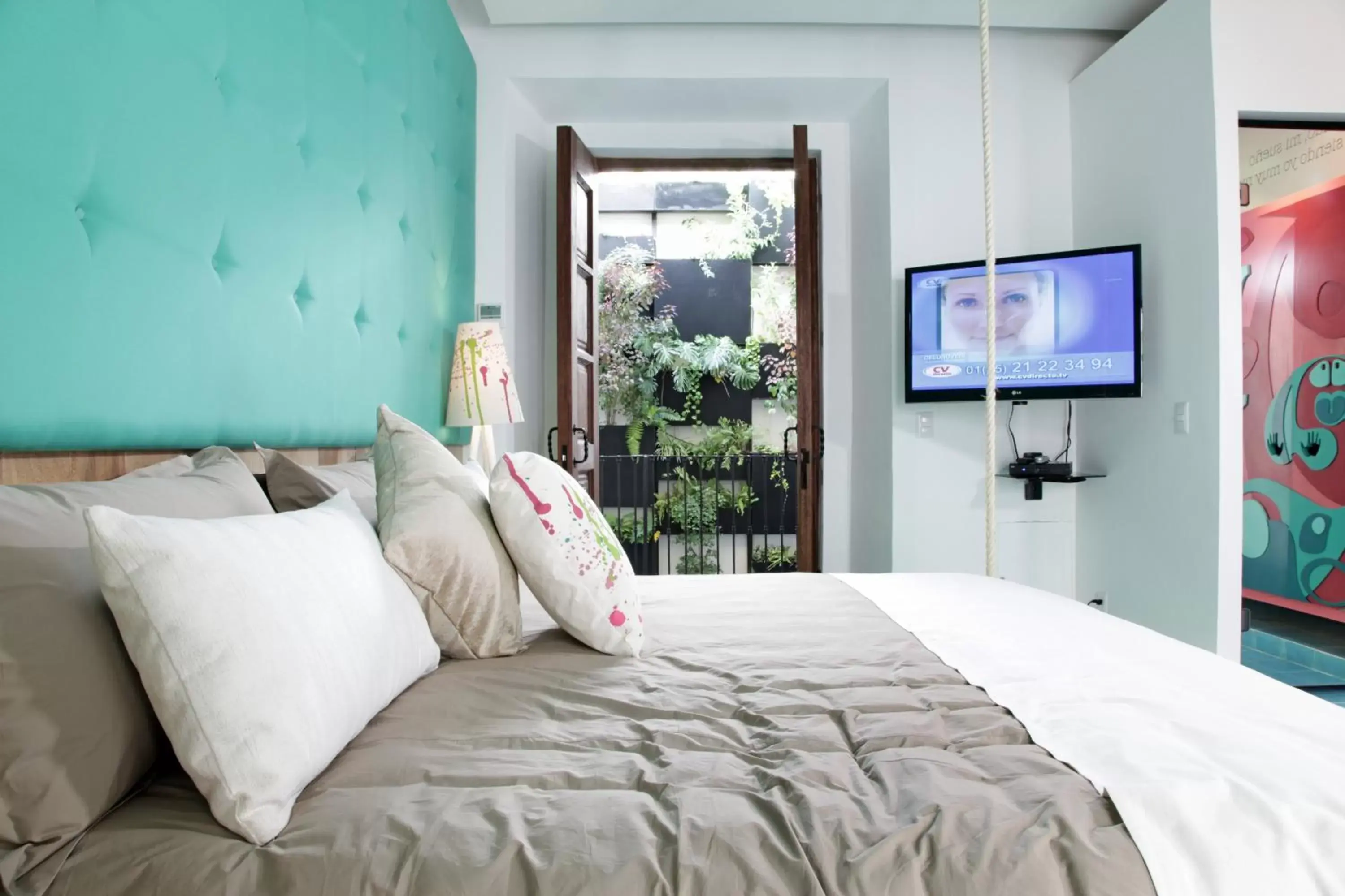 Bedroom, Bed in Del Carmen Concept Hotel Boutique by Chai