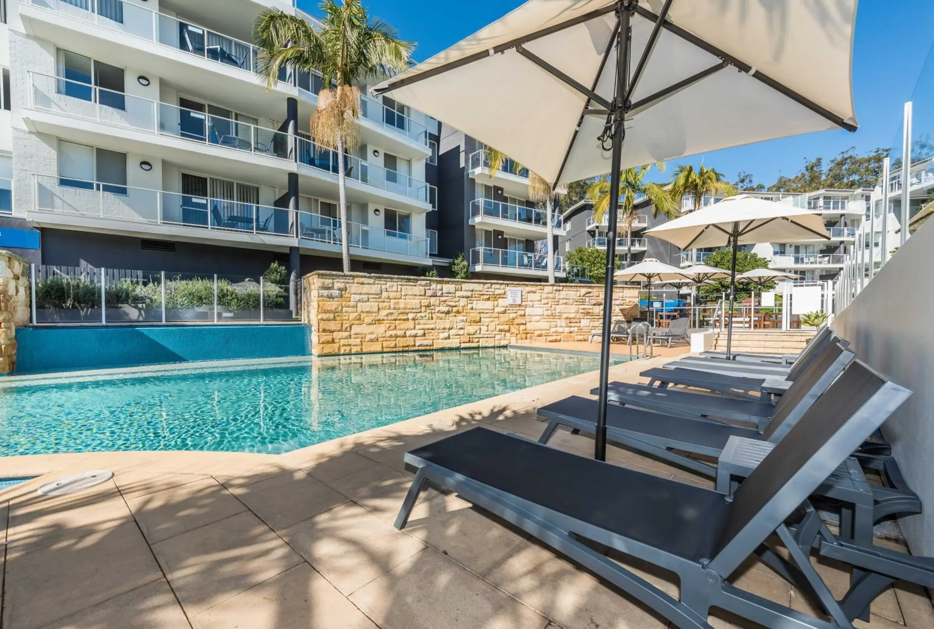 Property building, Swimming Pool in Mantra Nelson Bay