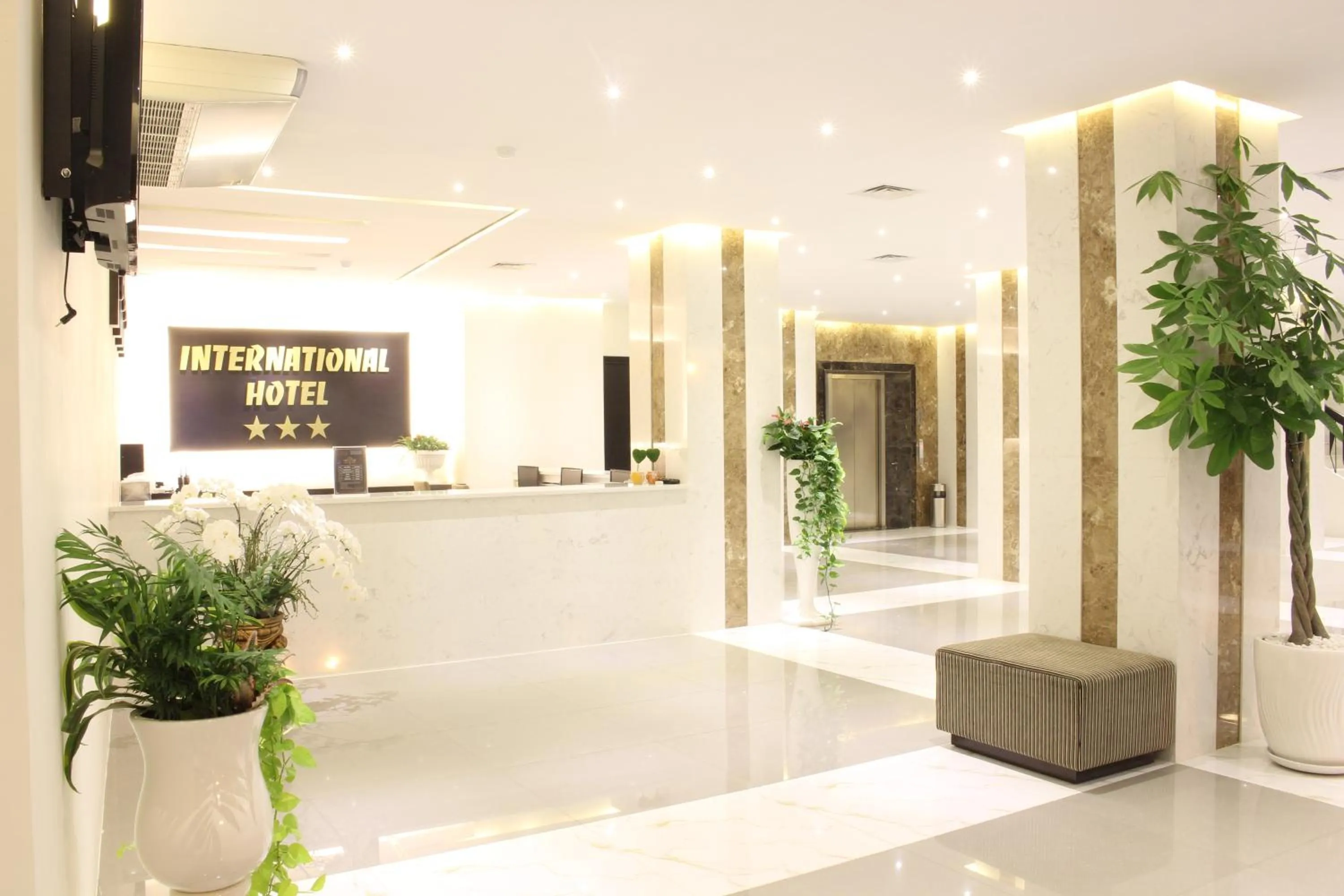 Lobby or reception in International Hotel