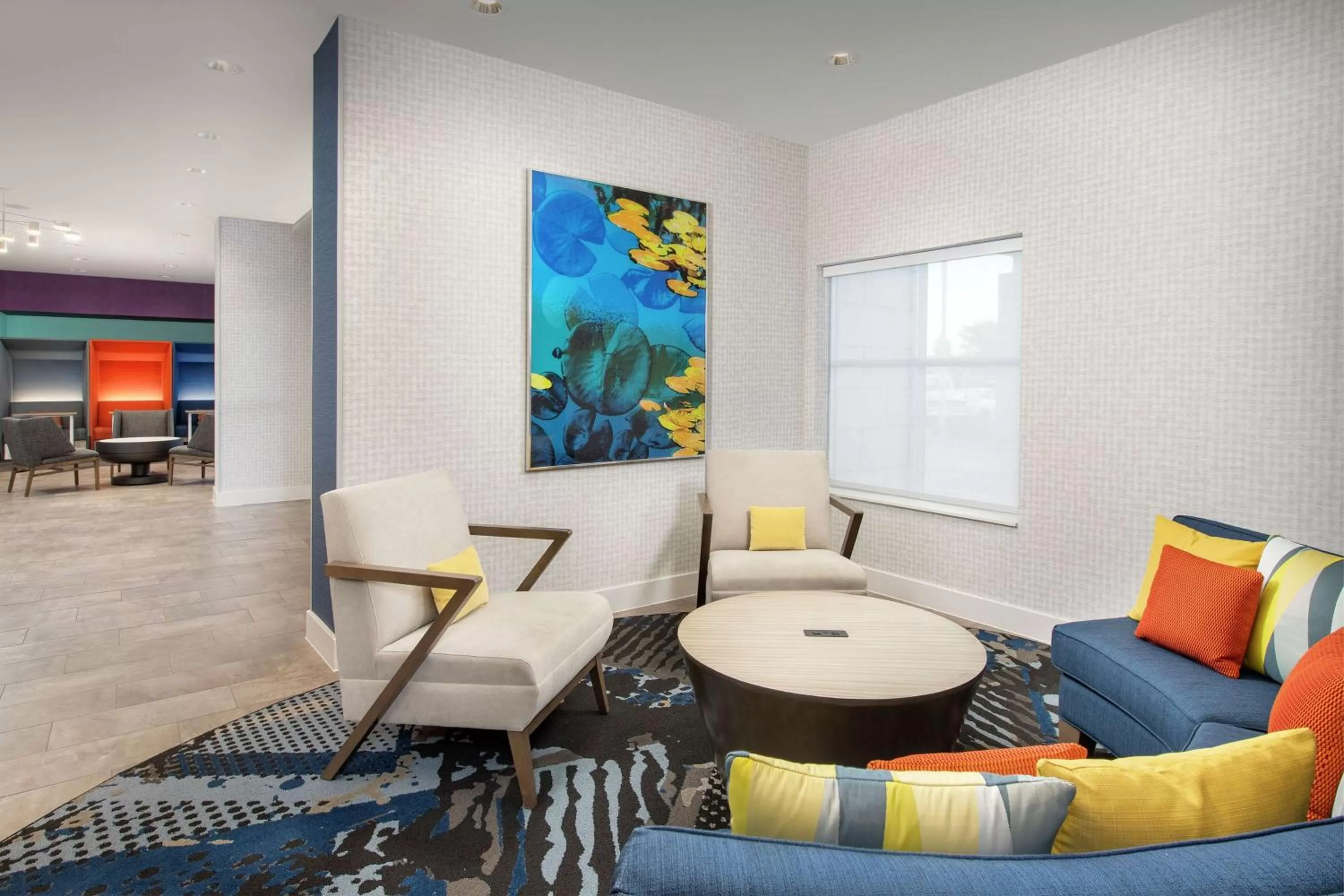 Lobby or reception in Homewood Suites By Hilton Denver Airport Tower Road