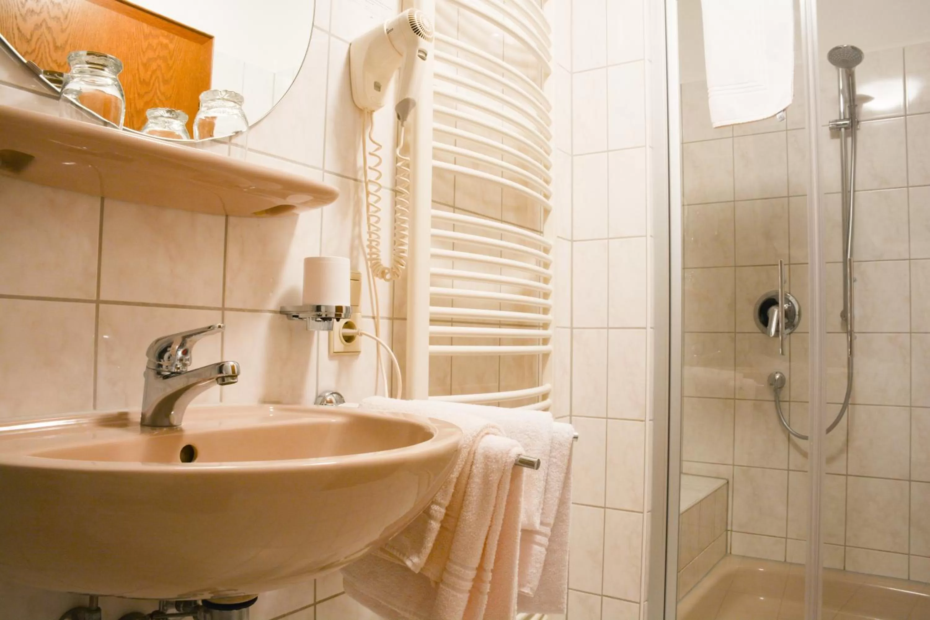 Bathroom in Gasthof Waldesruh