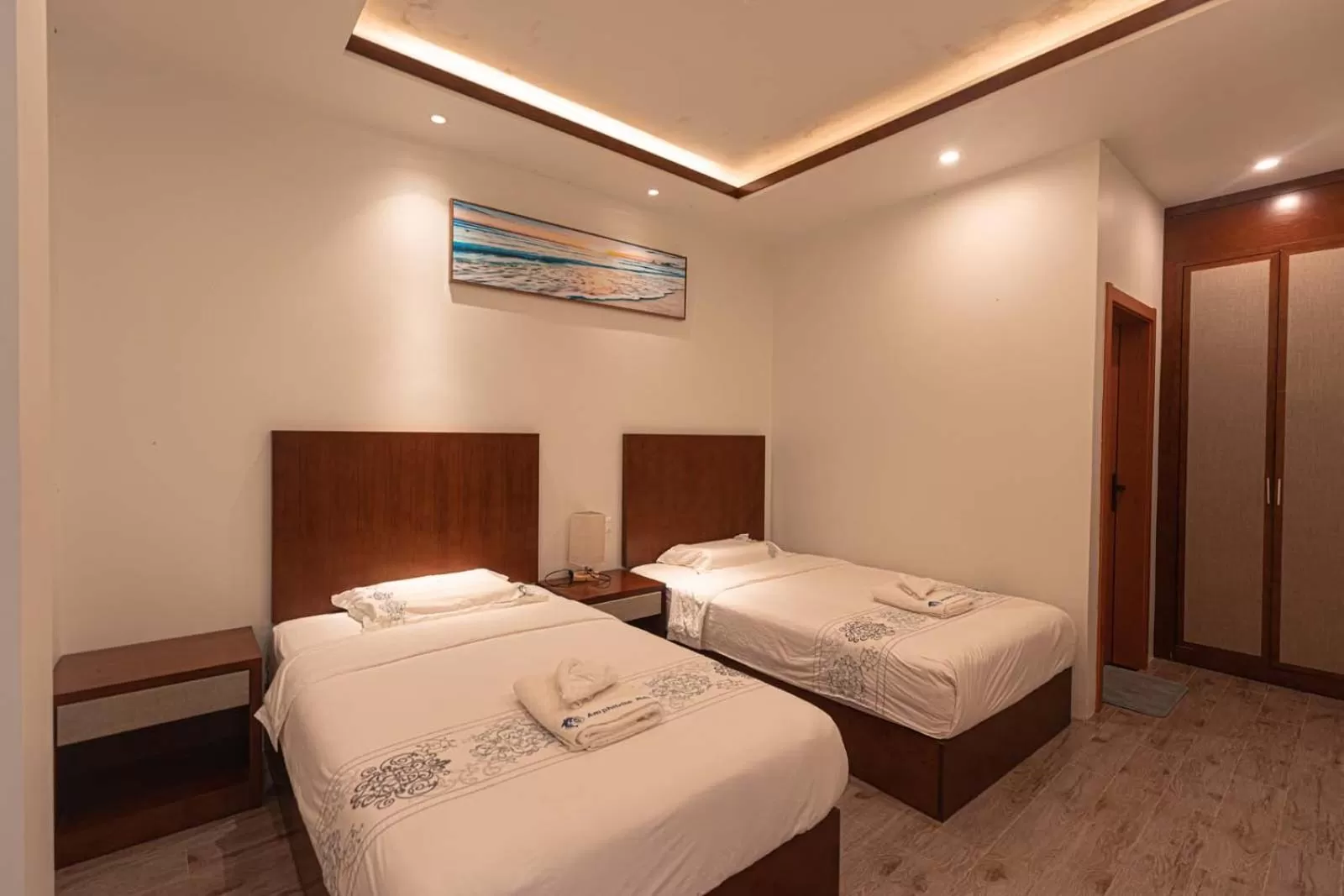 Bed in Amphitrite Resort