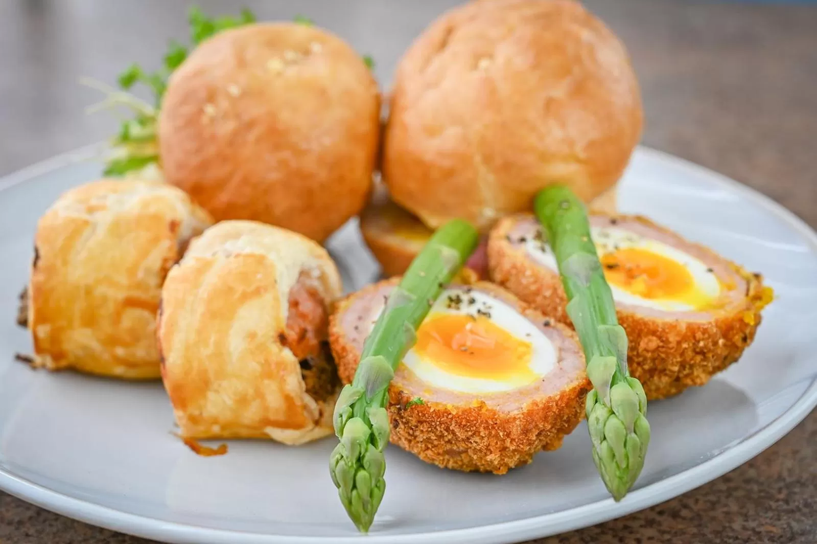 Food in Portbyhan Hotel