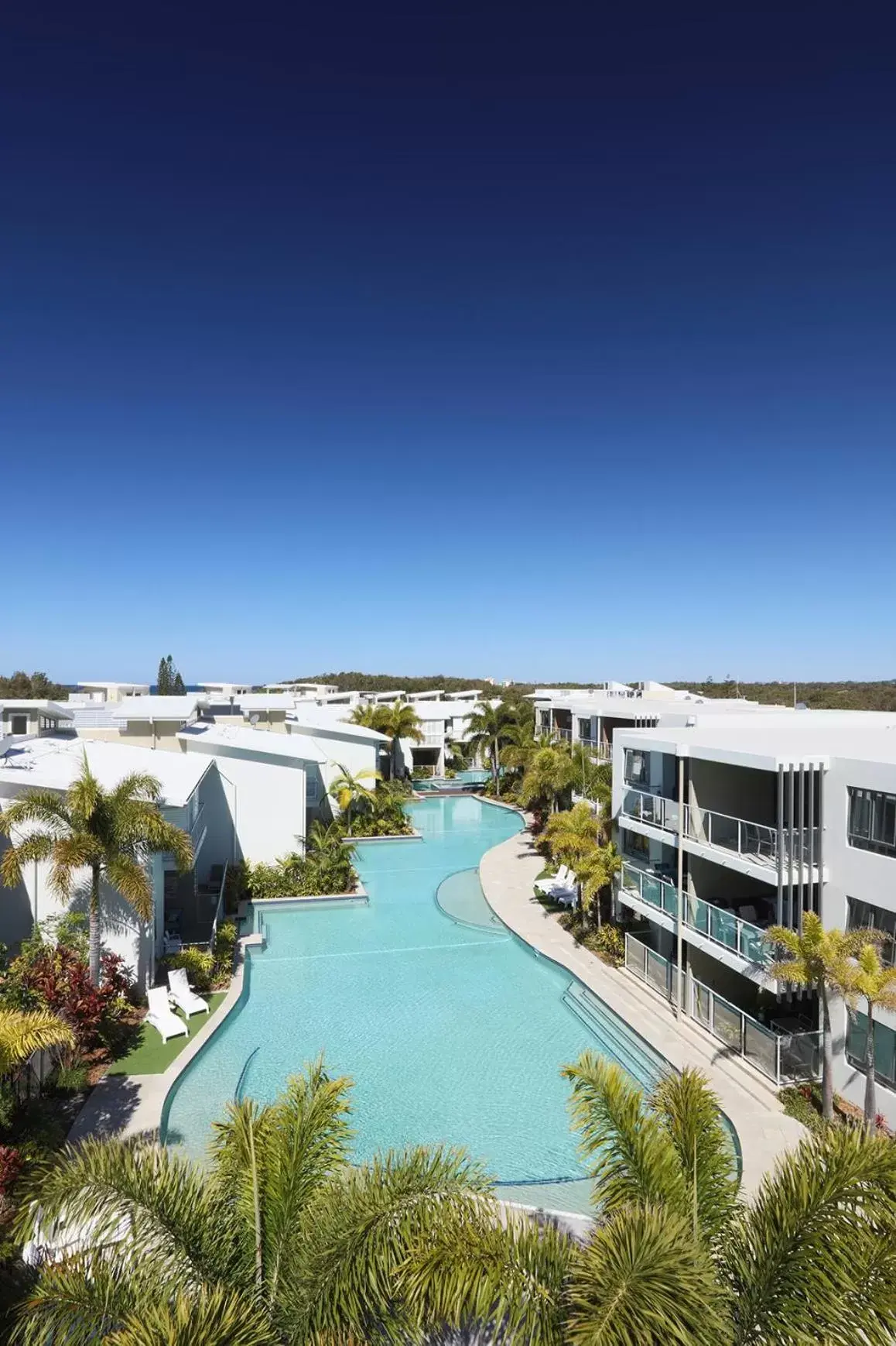 Pool View in Sand Dunes Resort Accommodation