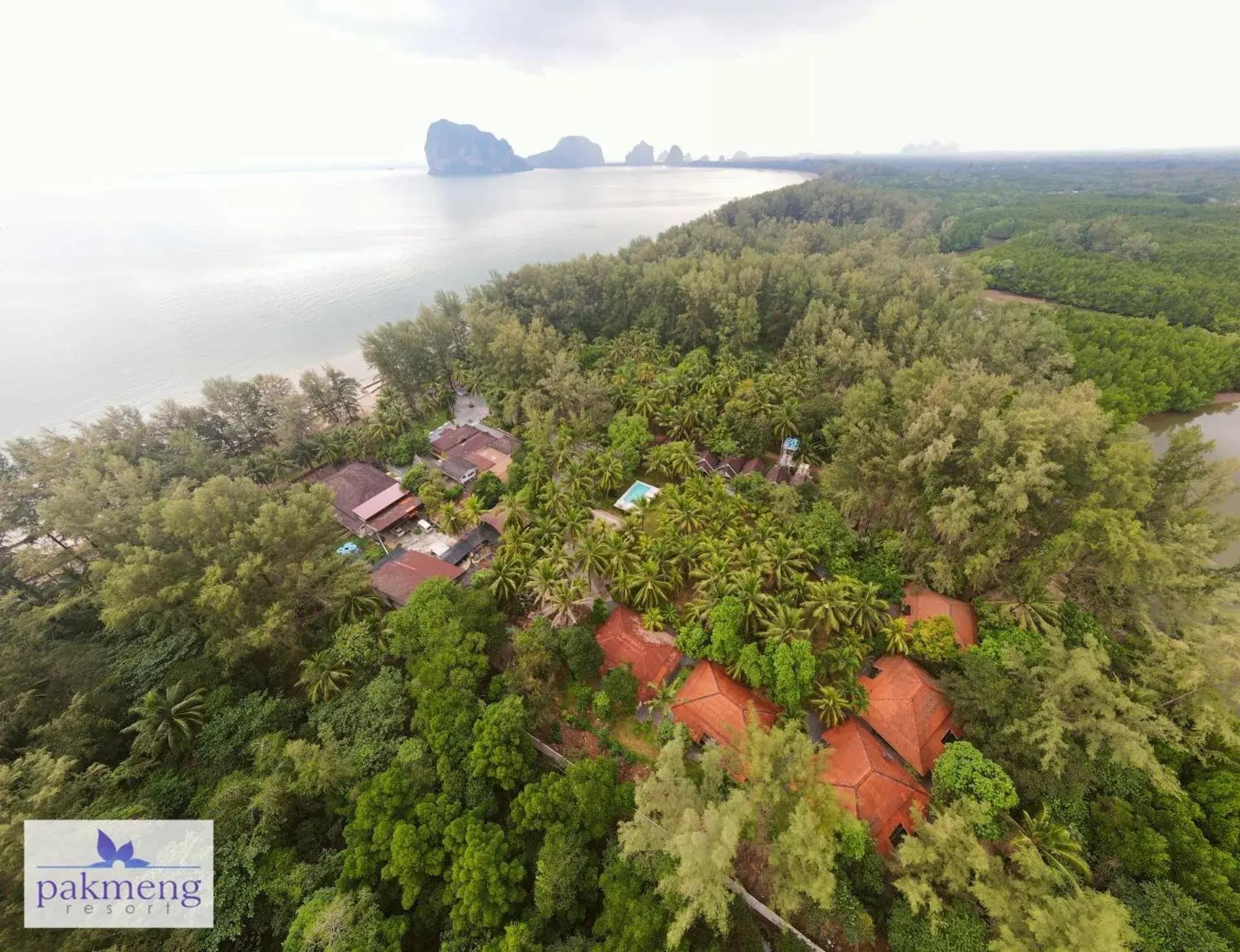 Bird's-eye View in Pakmeng Resort