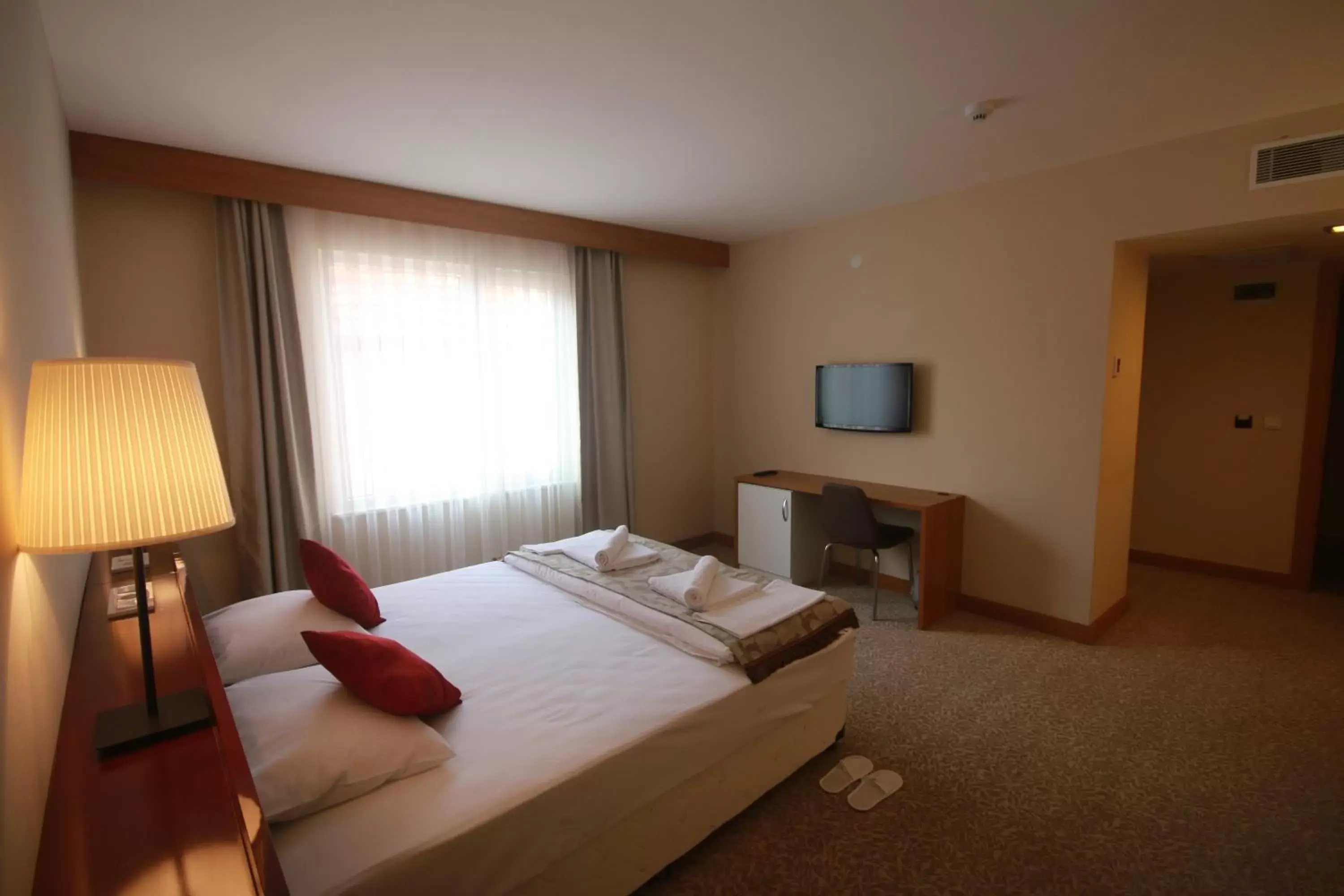 Bedroom, Bed in Trakya City Hotel