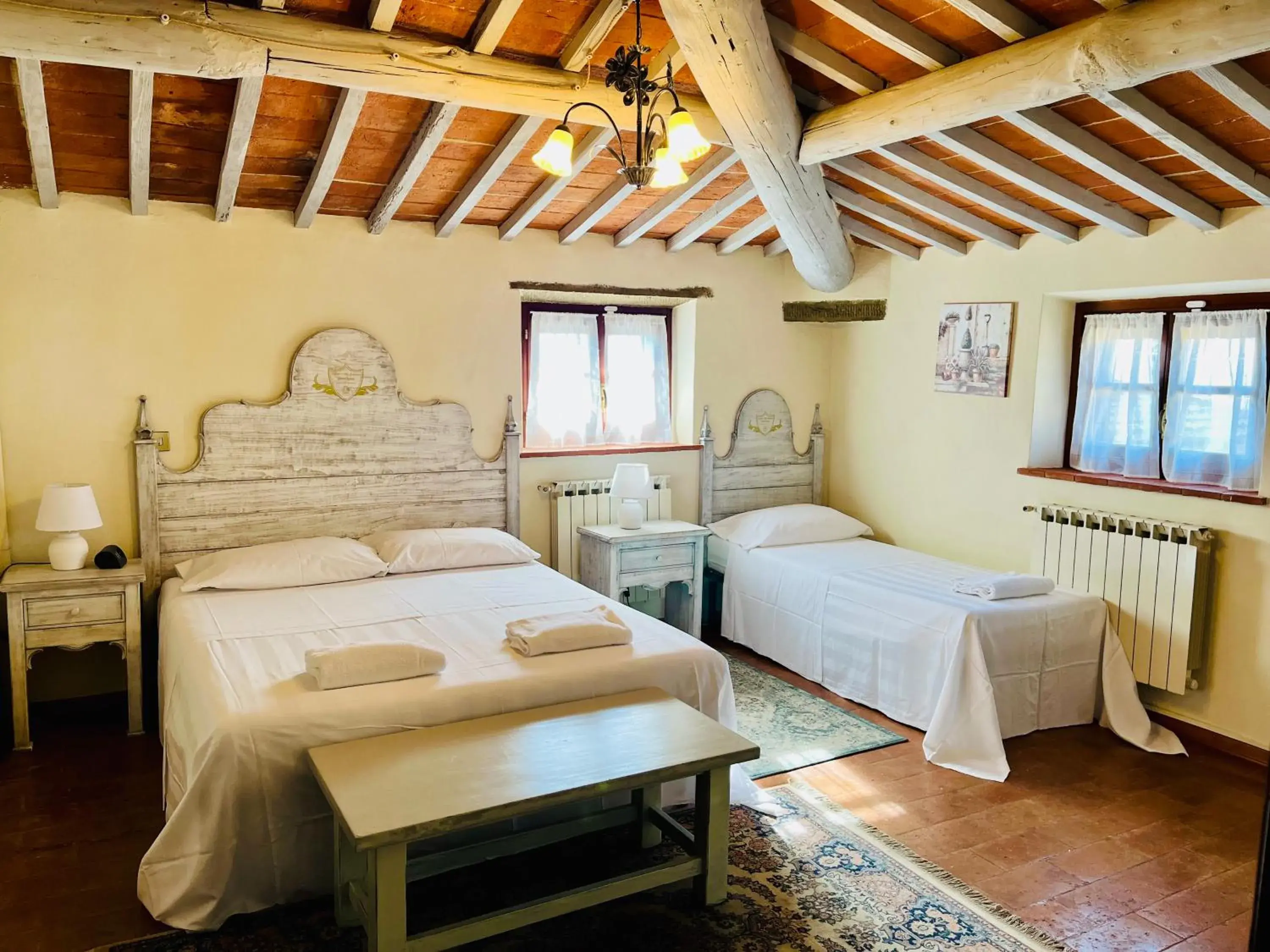 Bedroom, Bed in Villa Schiatti