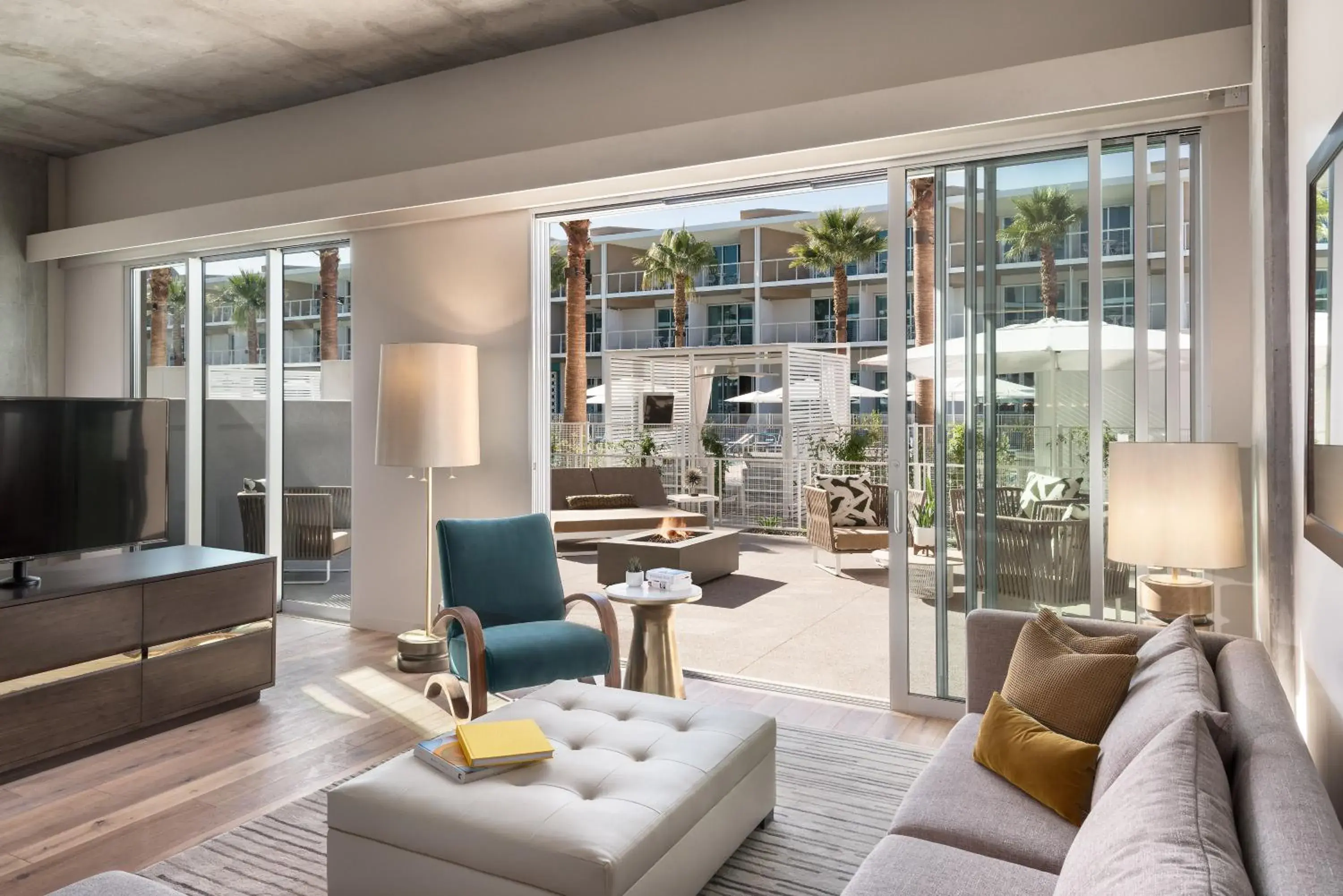 Living room, Seating Area in Mountain Shadows Resort Scottsdale