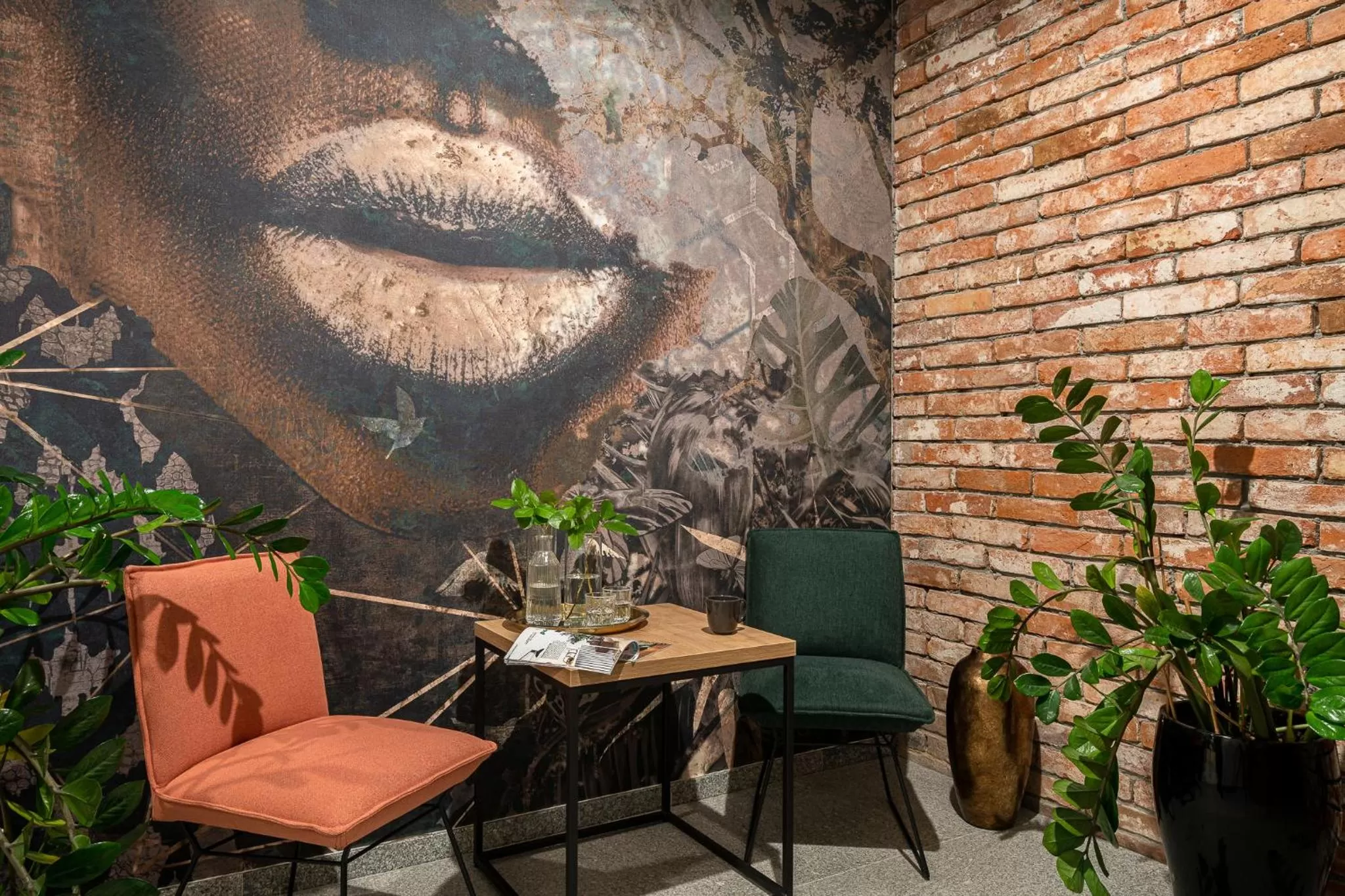 Patio in Hotel Jazz Market Square Wroclaw