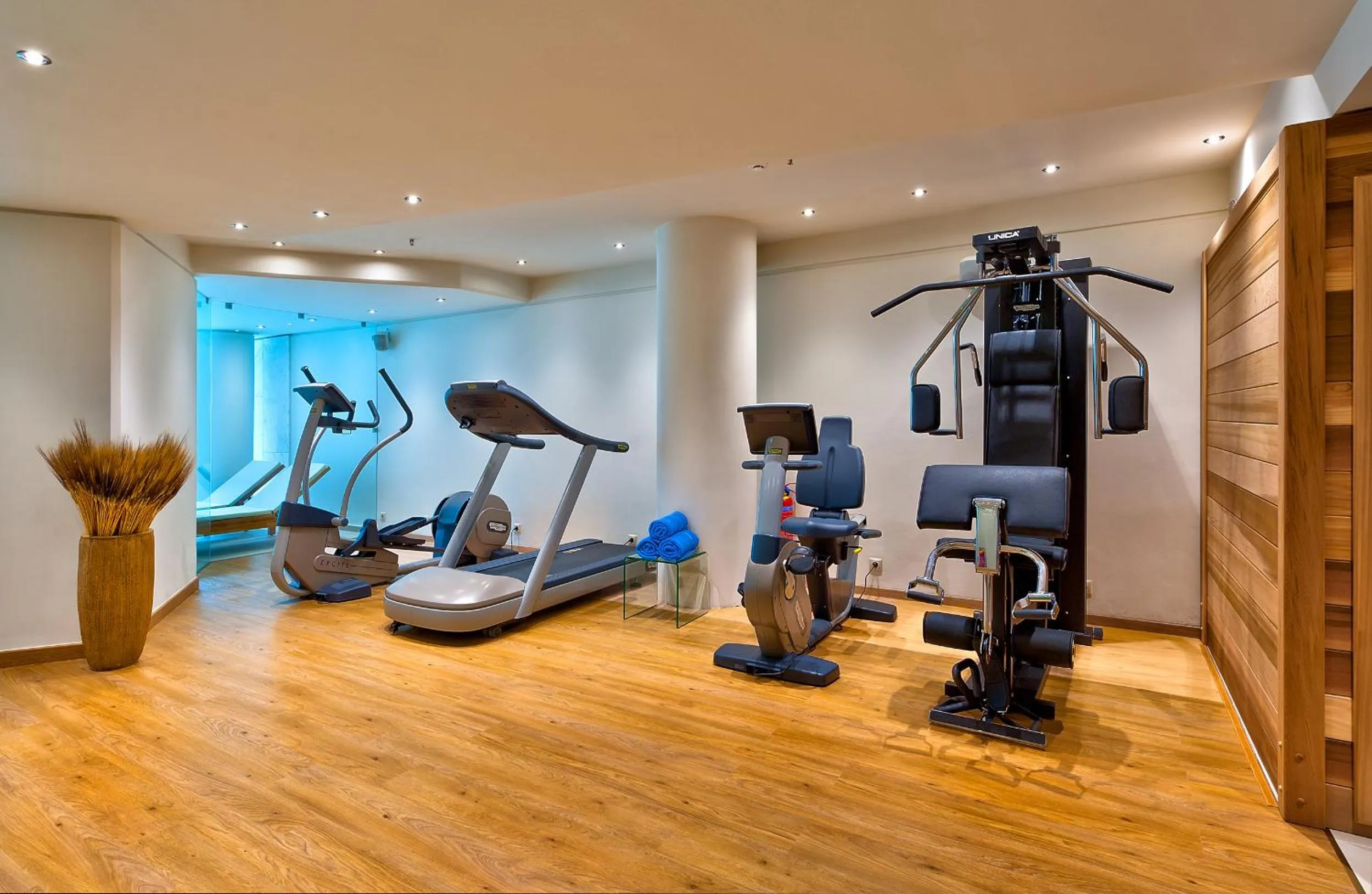 Fitness centre/facilities in Kriti Beach Hotel
