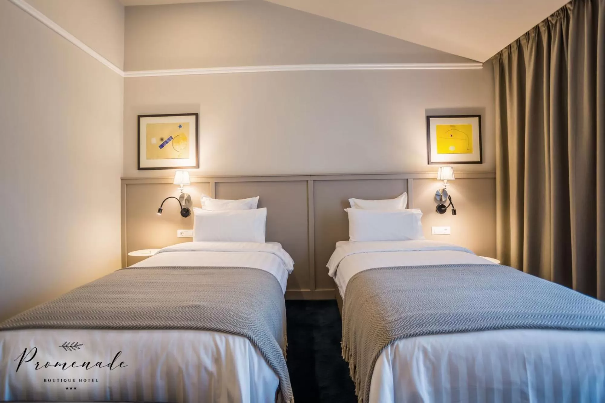 Bed in Hotel Residence Promenade