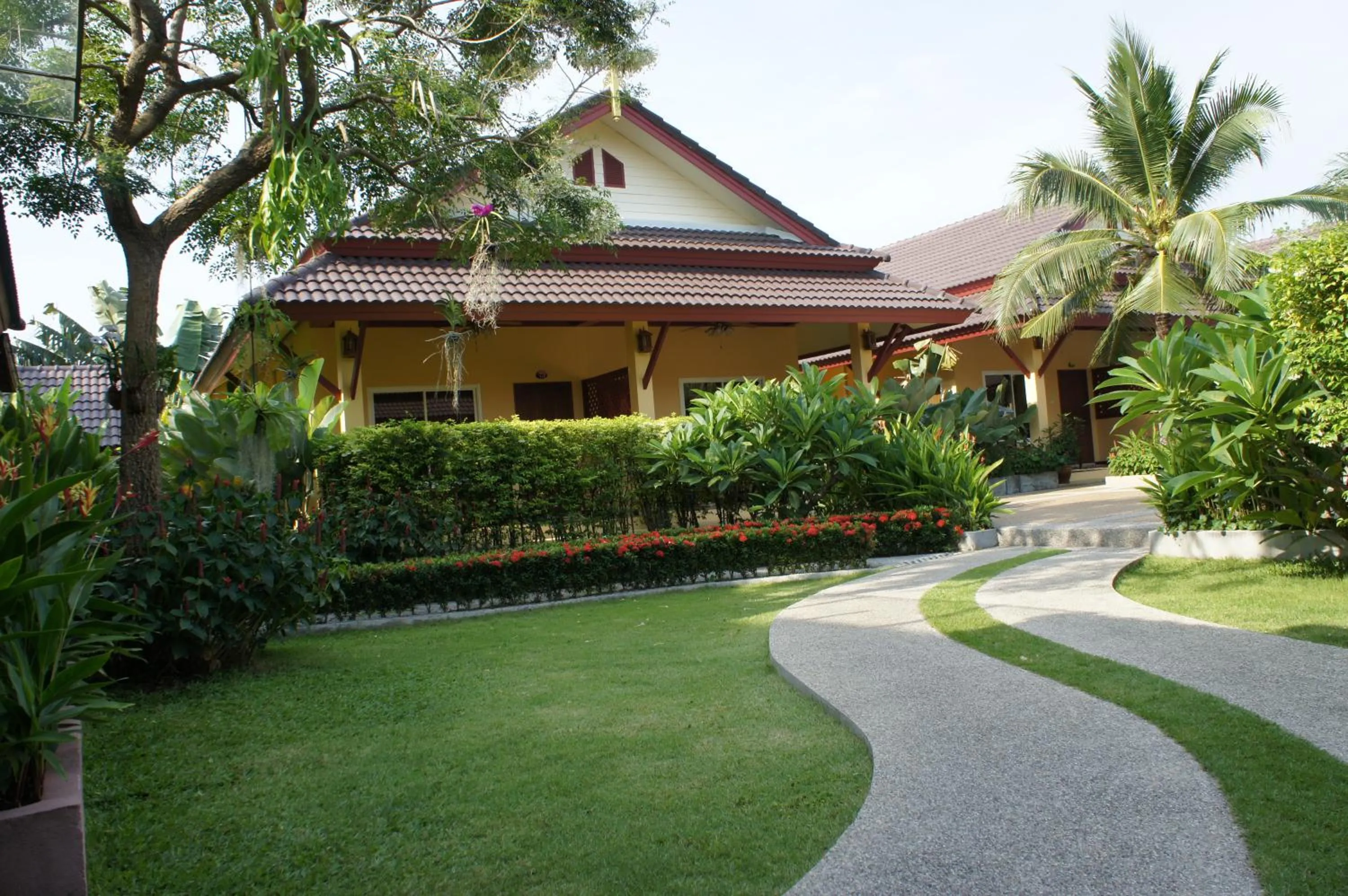 Garden in Le Piman Resort