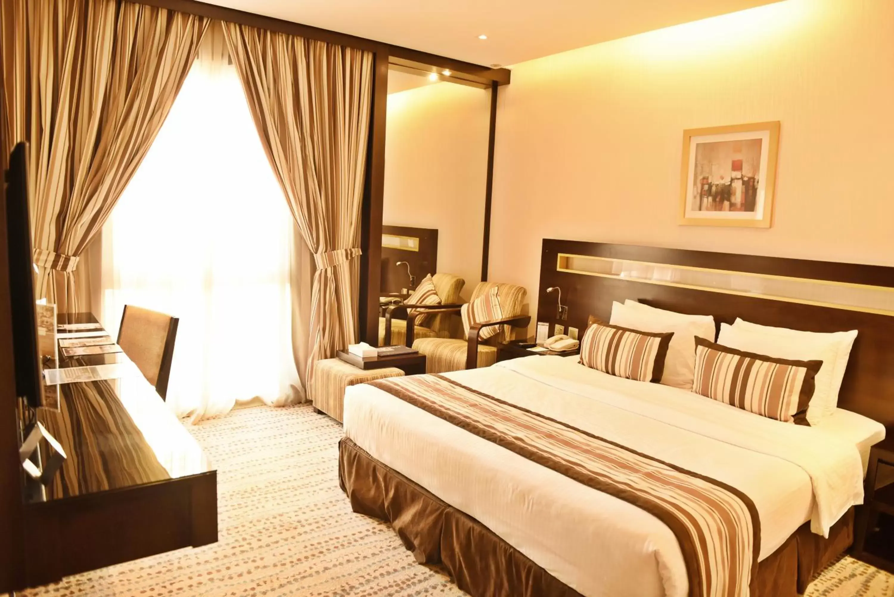 Bed in Golden Tulip Bahrain